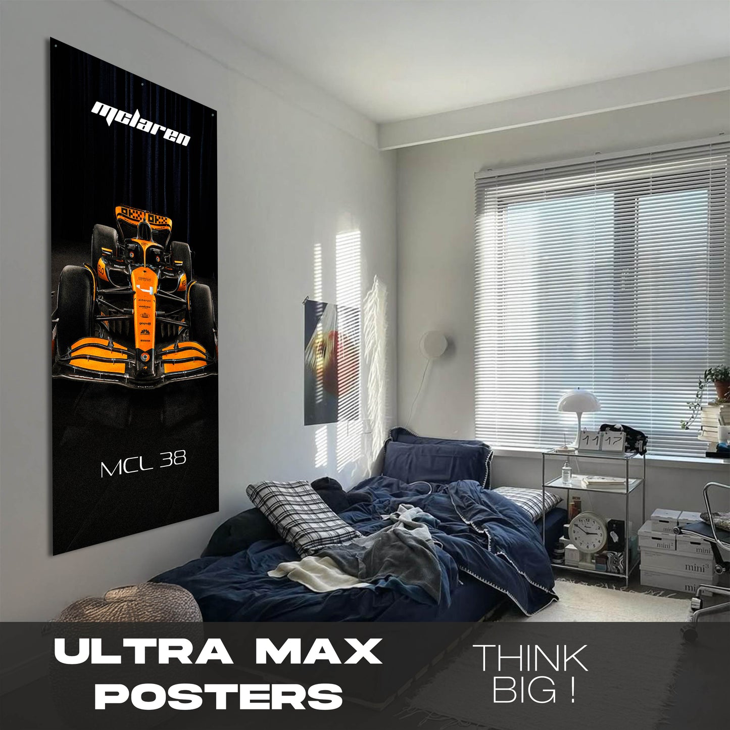 McLaren MCL38 - Ultra Max Poster