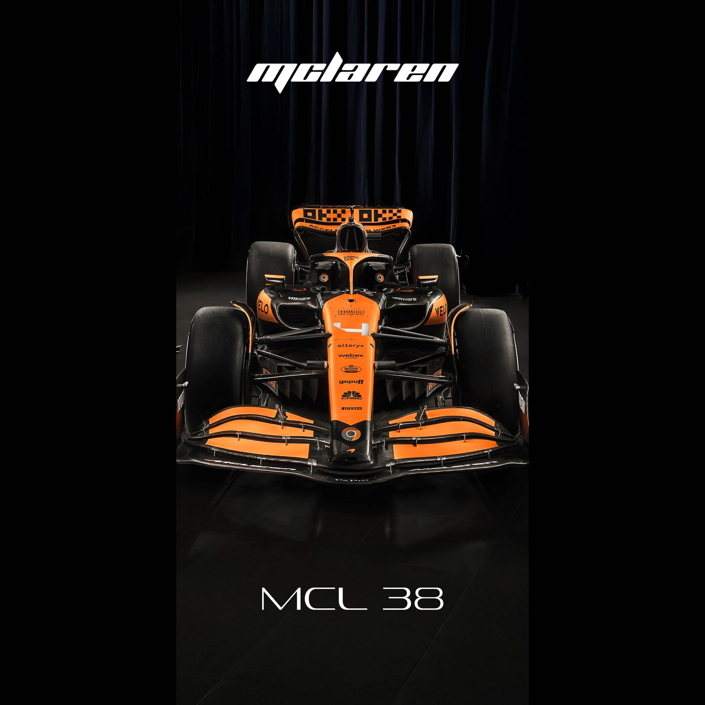 McLaren MCL38 - Ultra Max Poster