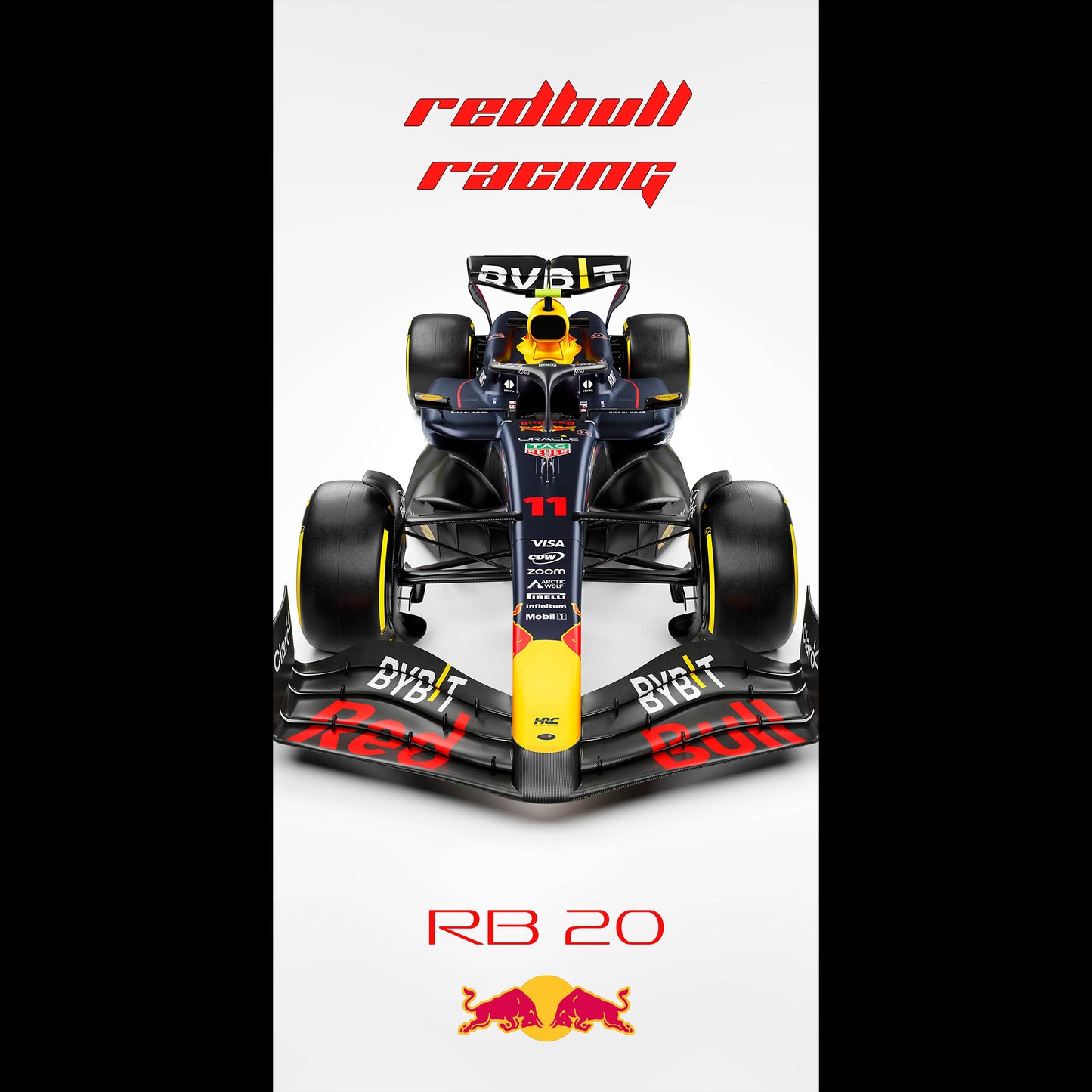 F1 RedBull RB20 - Ultra Max Poster