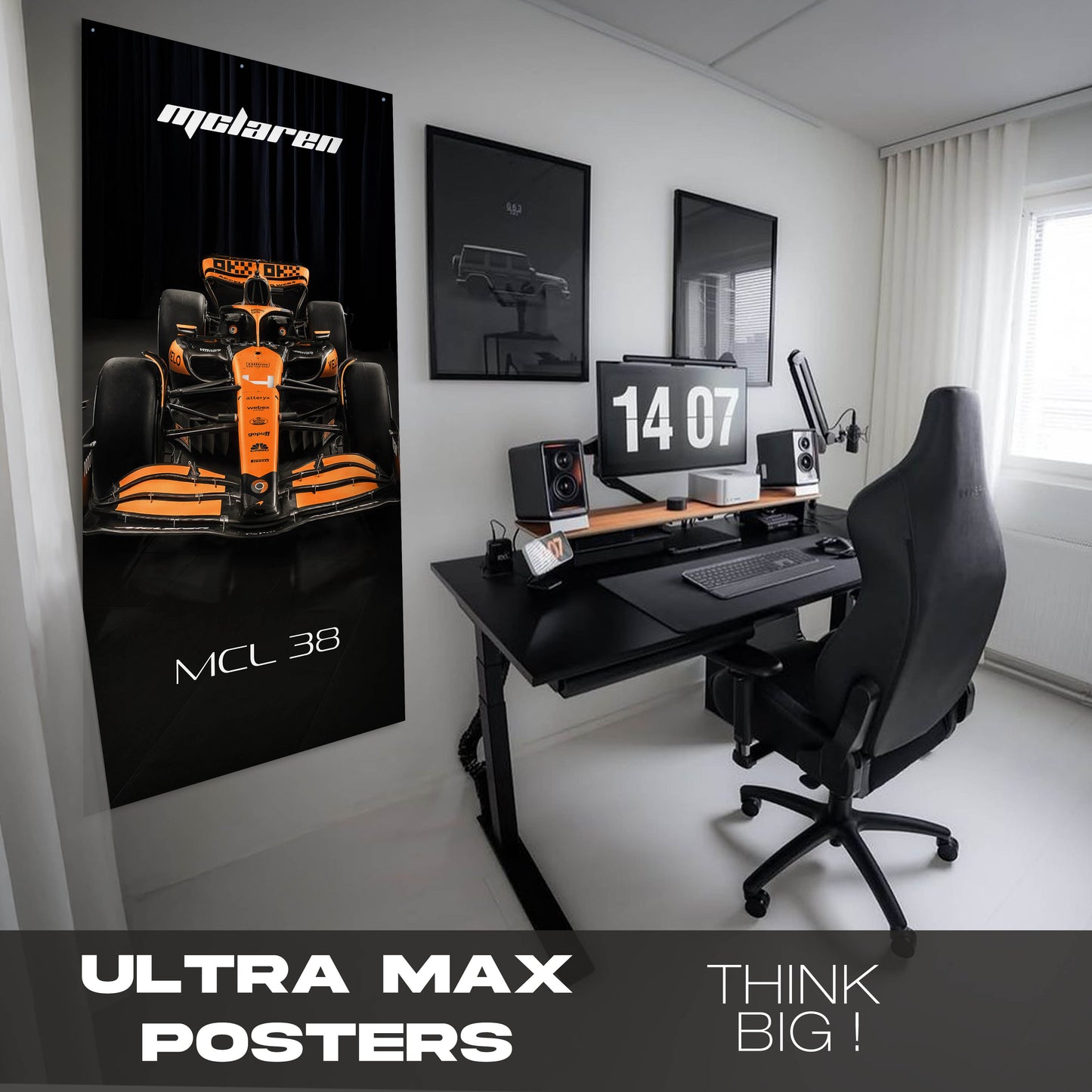 McLaren MCL38 - Ultra Max Poster