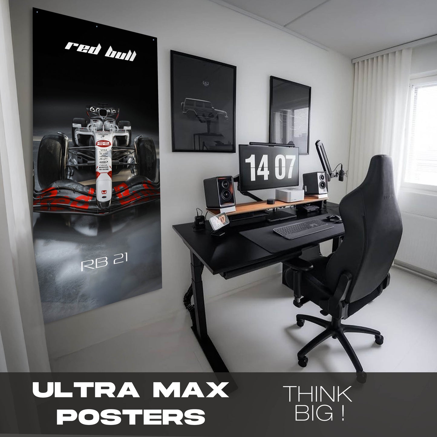 F1 Reb Bull RB21 #22 - Ultra Max Poster