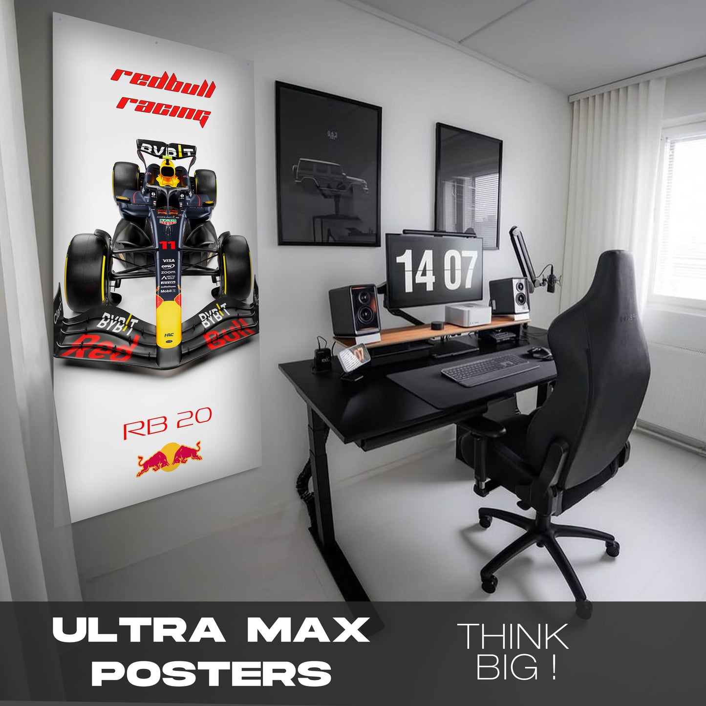 F1 RedBull RB20 - Ultra Max Poster