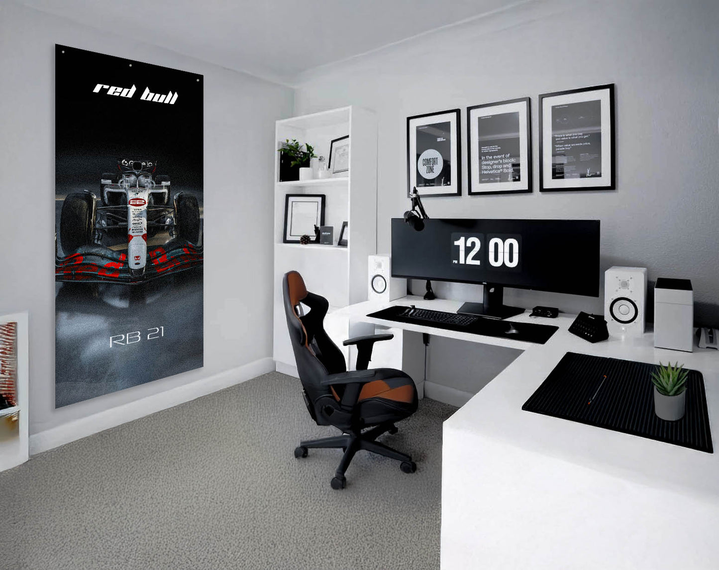 F1 Reb Bull RB21 #22 - Ultra Max Poster