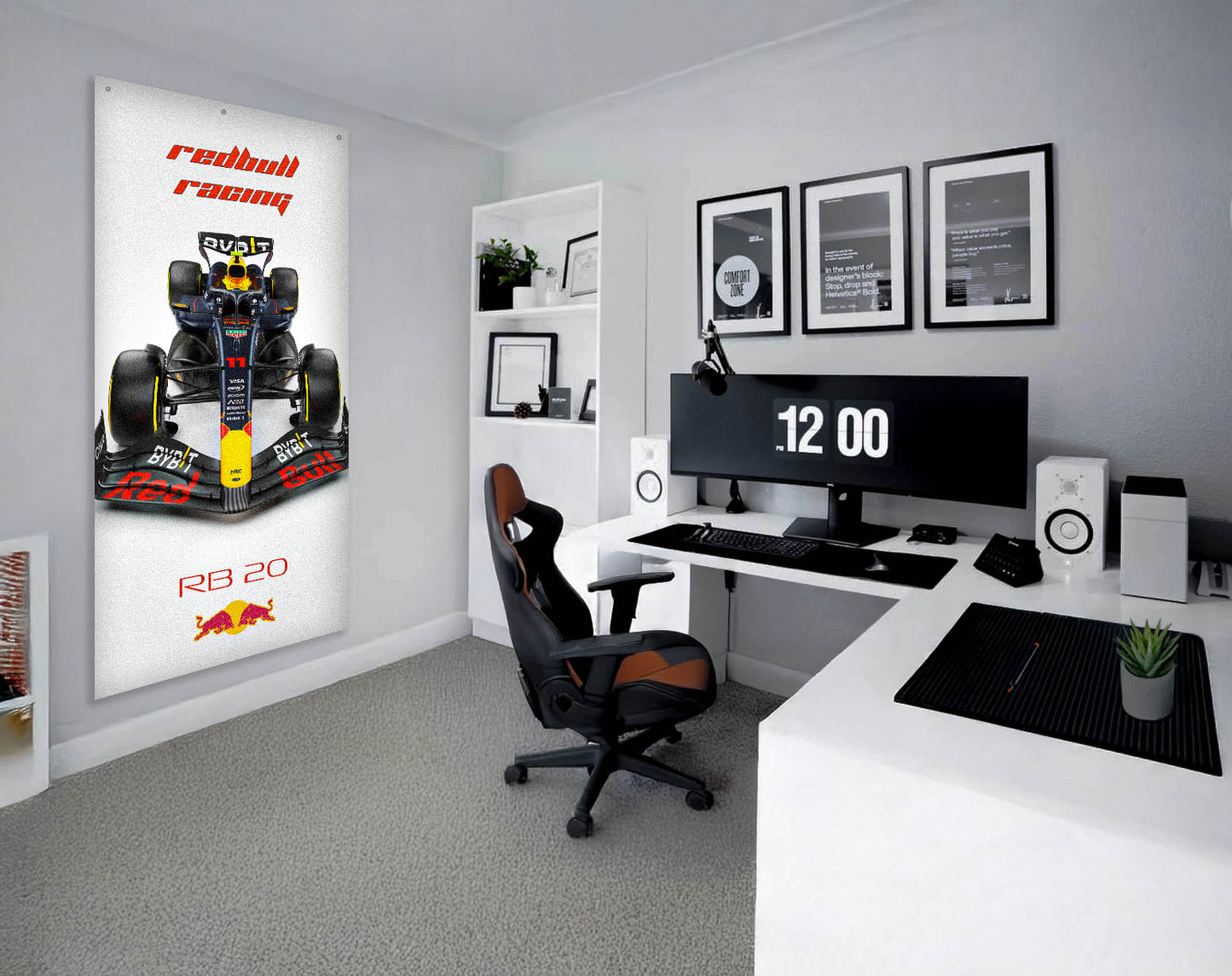 F1 RedBull RB20 - Ultra Max Poster