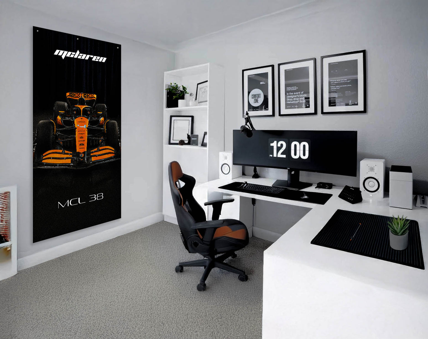 McLaren MCL38 - Ultra Max Poster