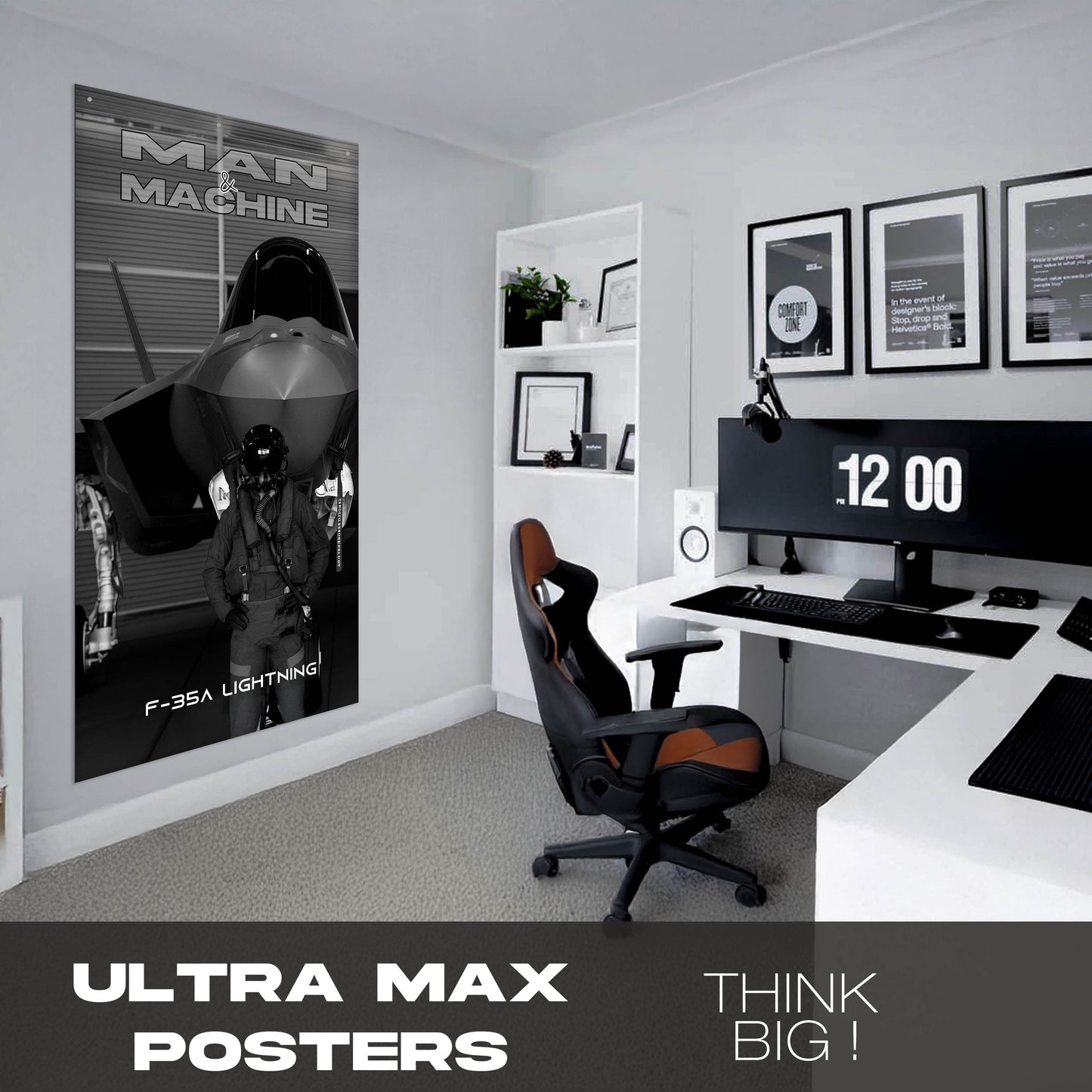 F35A Lightning - Ultra Max Poster
