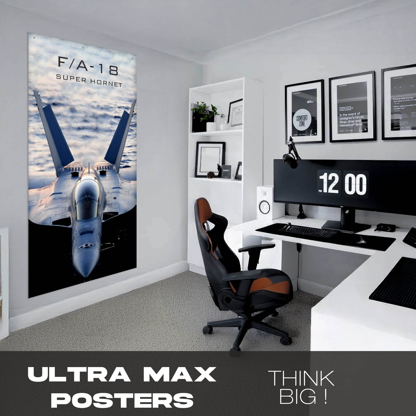 Fighter Jet F18/A - Ultra Max Poster
