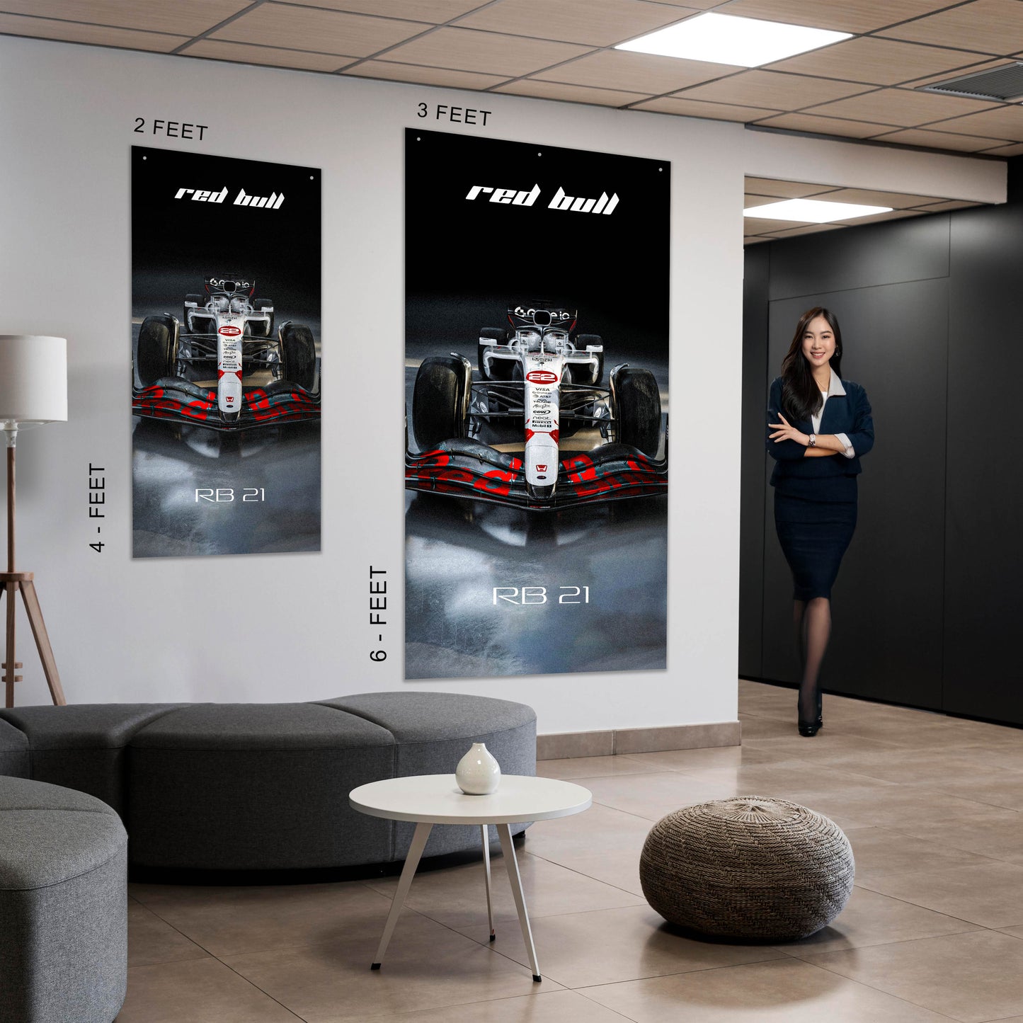 F1 Reb Bull RB21 #22 - Ultra Max Poster