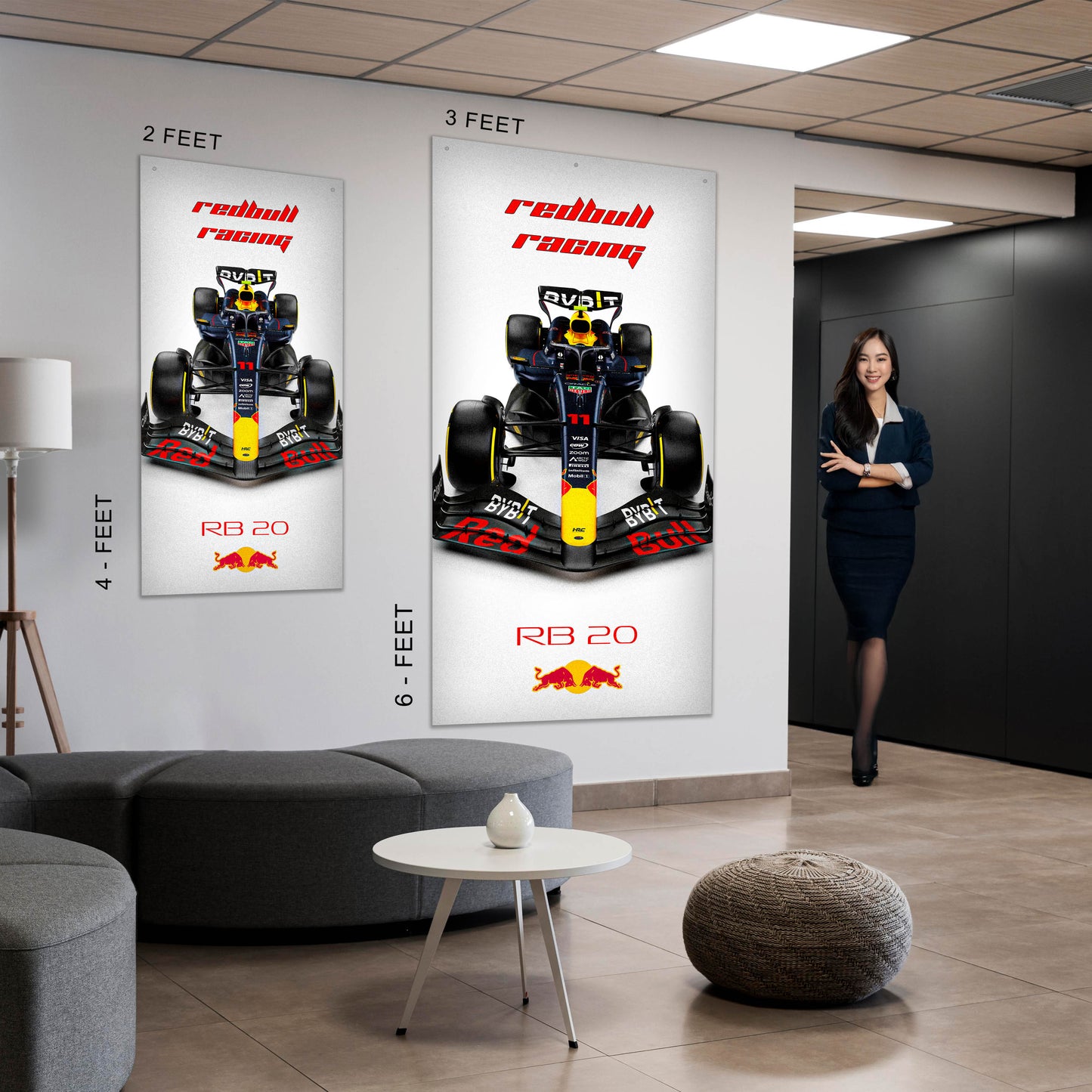 F1 RedBull RB20 - Ultra Max Poster
