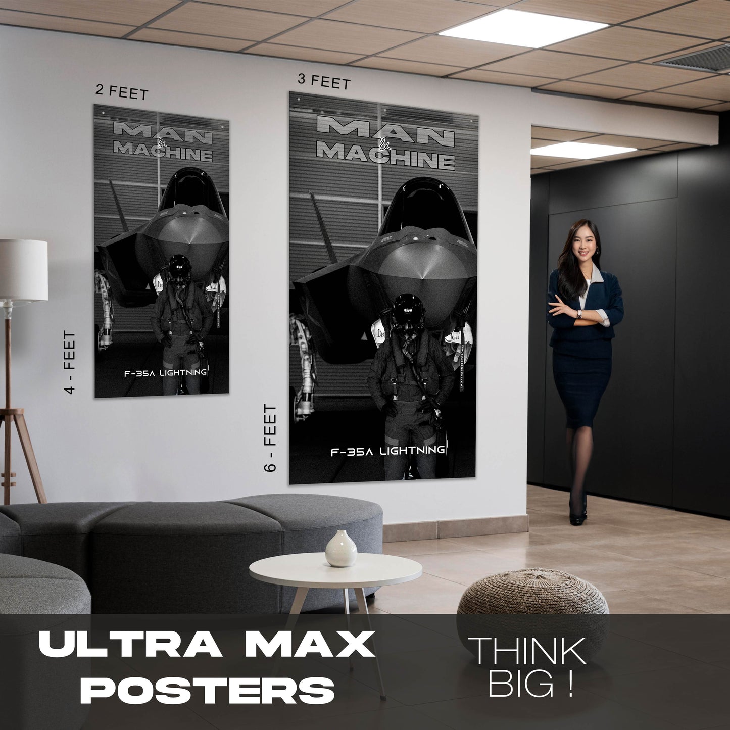 F35A Lightning - Ultra Max Poster