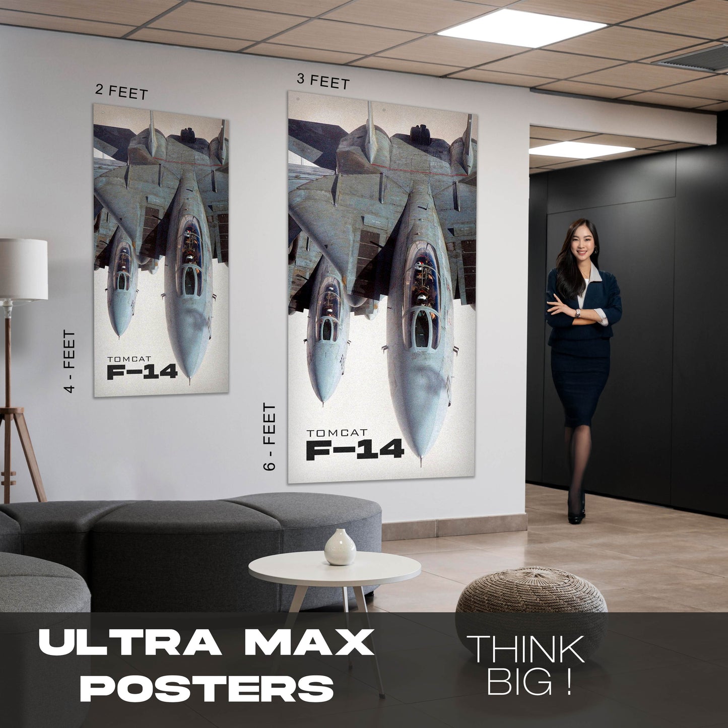 Fighter Jet F14 - Ultra Max Poster