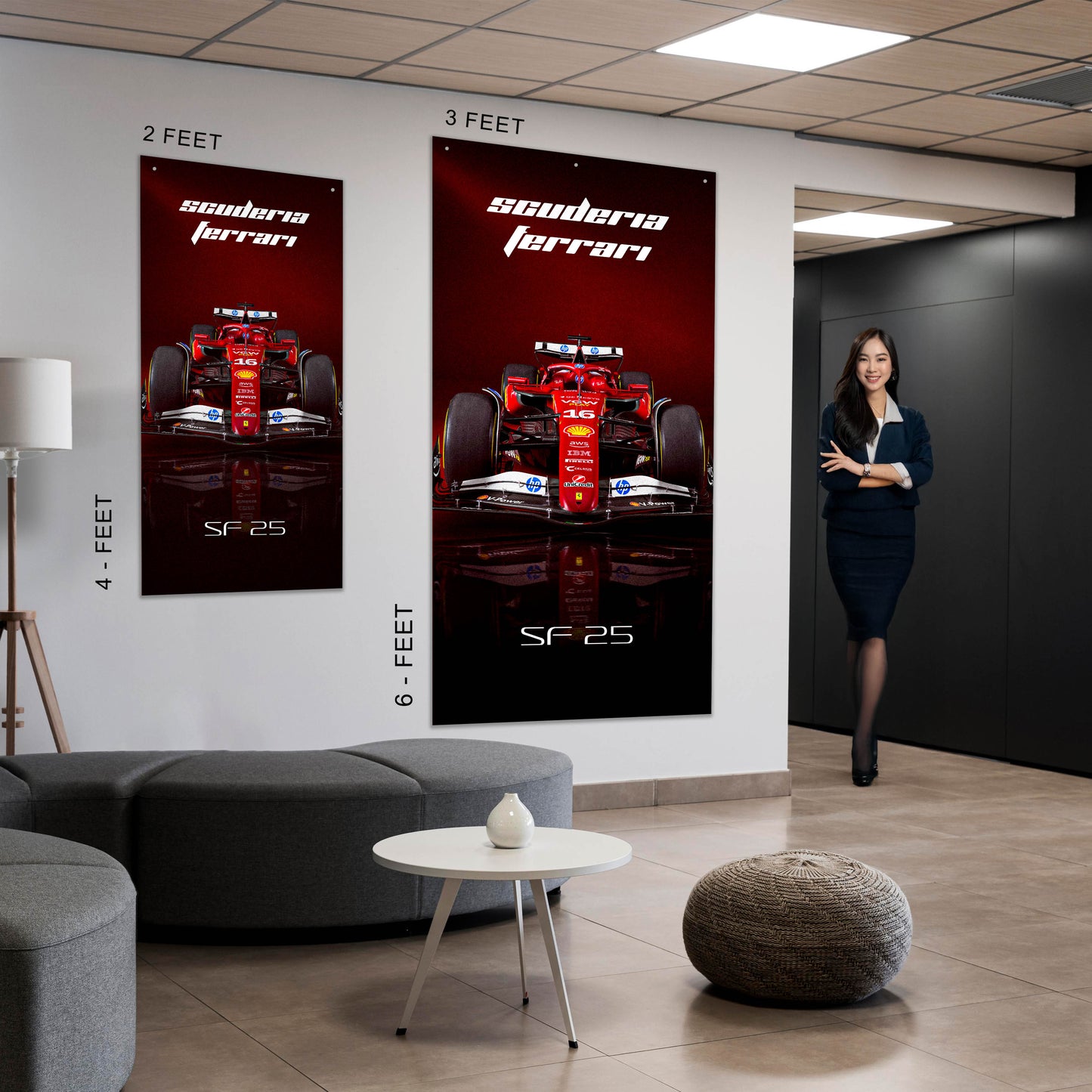 F1 Scuderia Ferrari SF25 - Ultra Max Poster