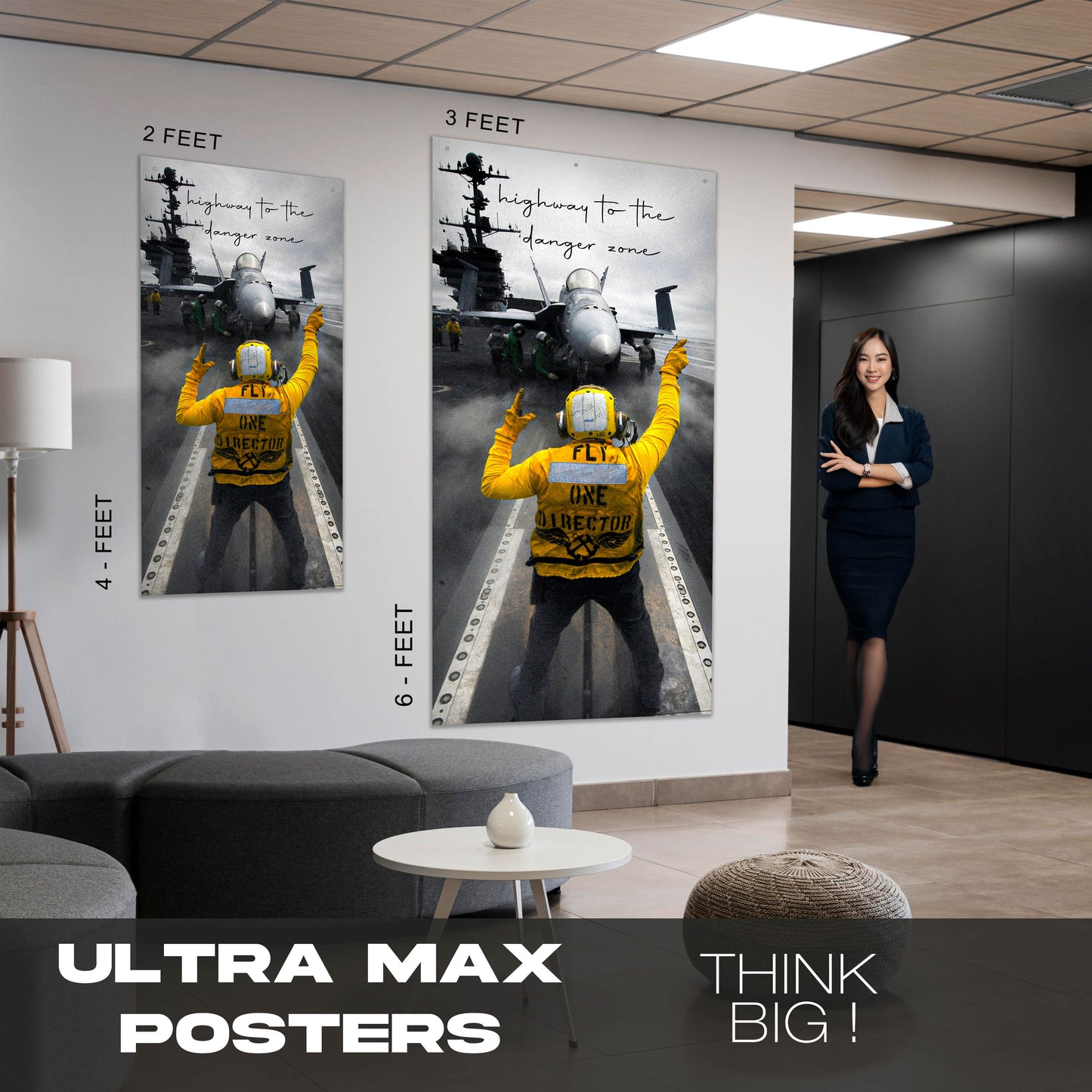 Highway to Danger Zone - Ultra Max Poster