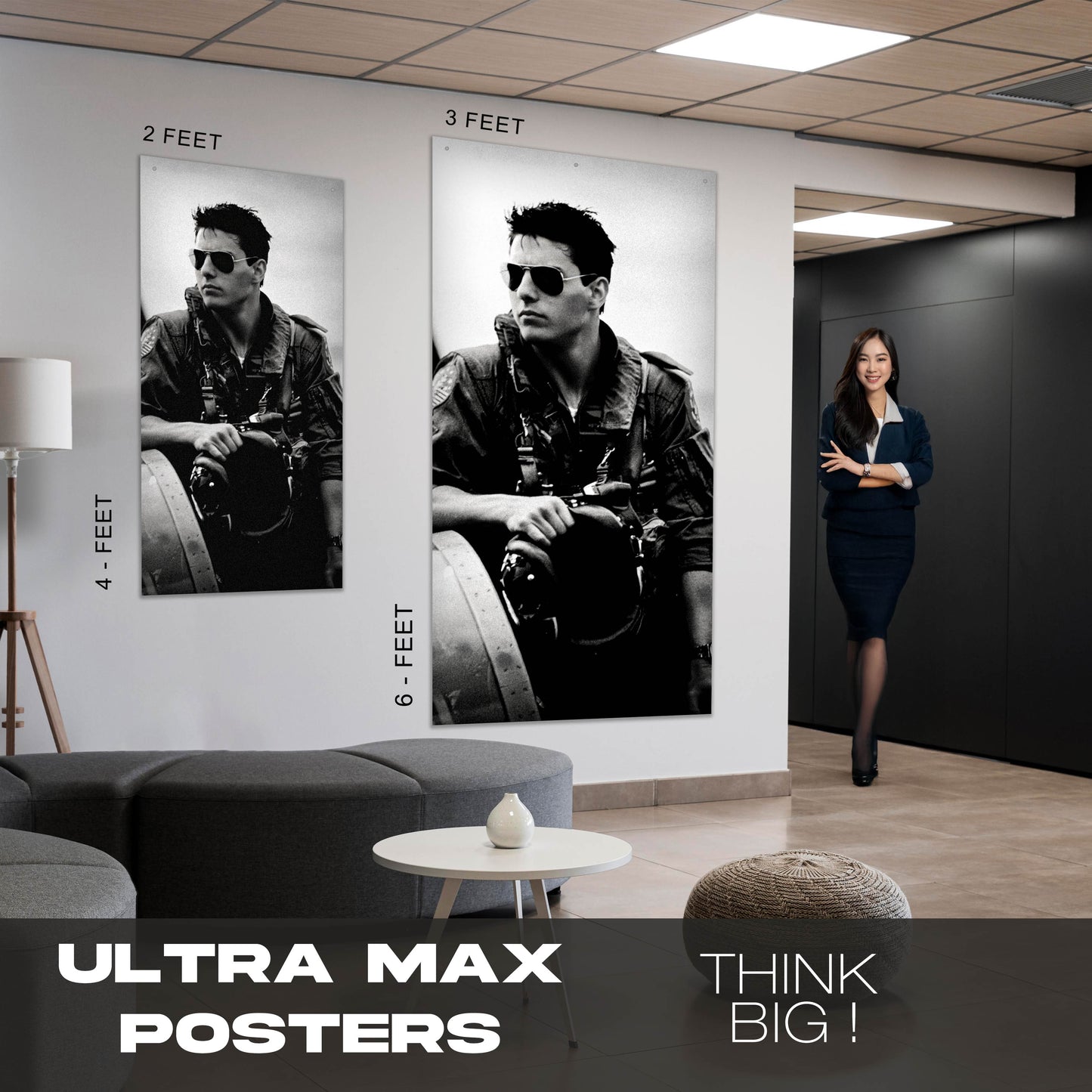 Topgun Classic Pose - Ultra Max Poster