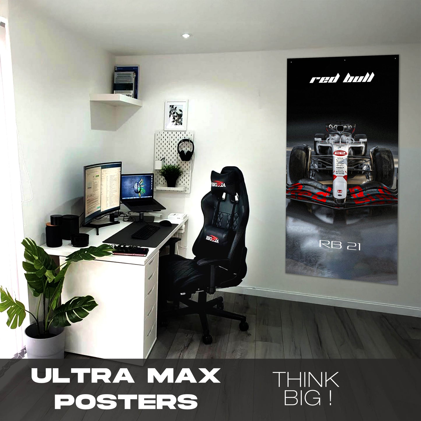 F1 Reb Bull RB21 #22 - Ultra Max Poster