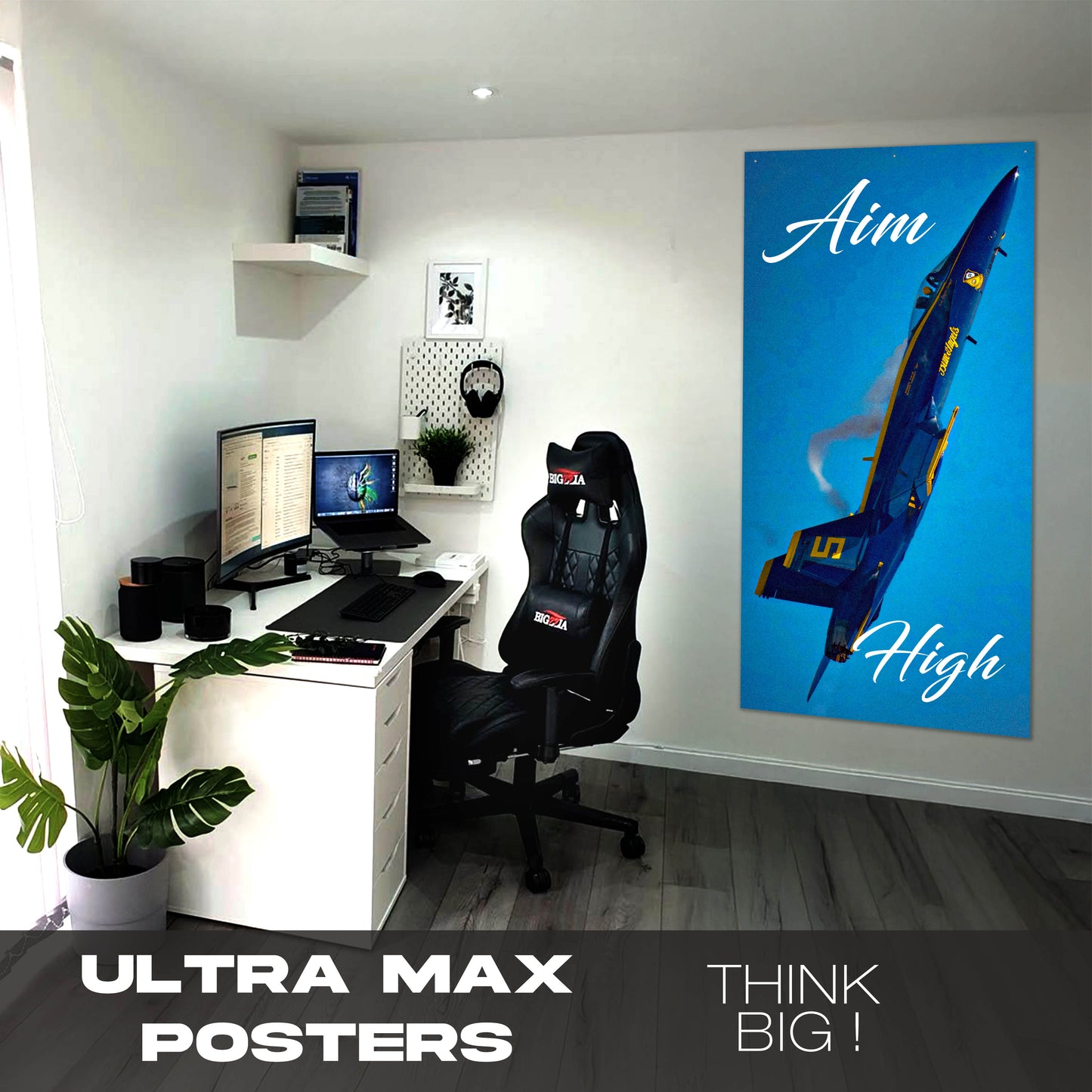 Aim High Blue angel- Ultra Max Poster