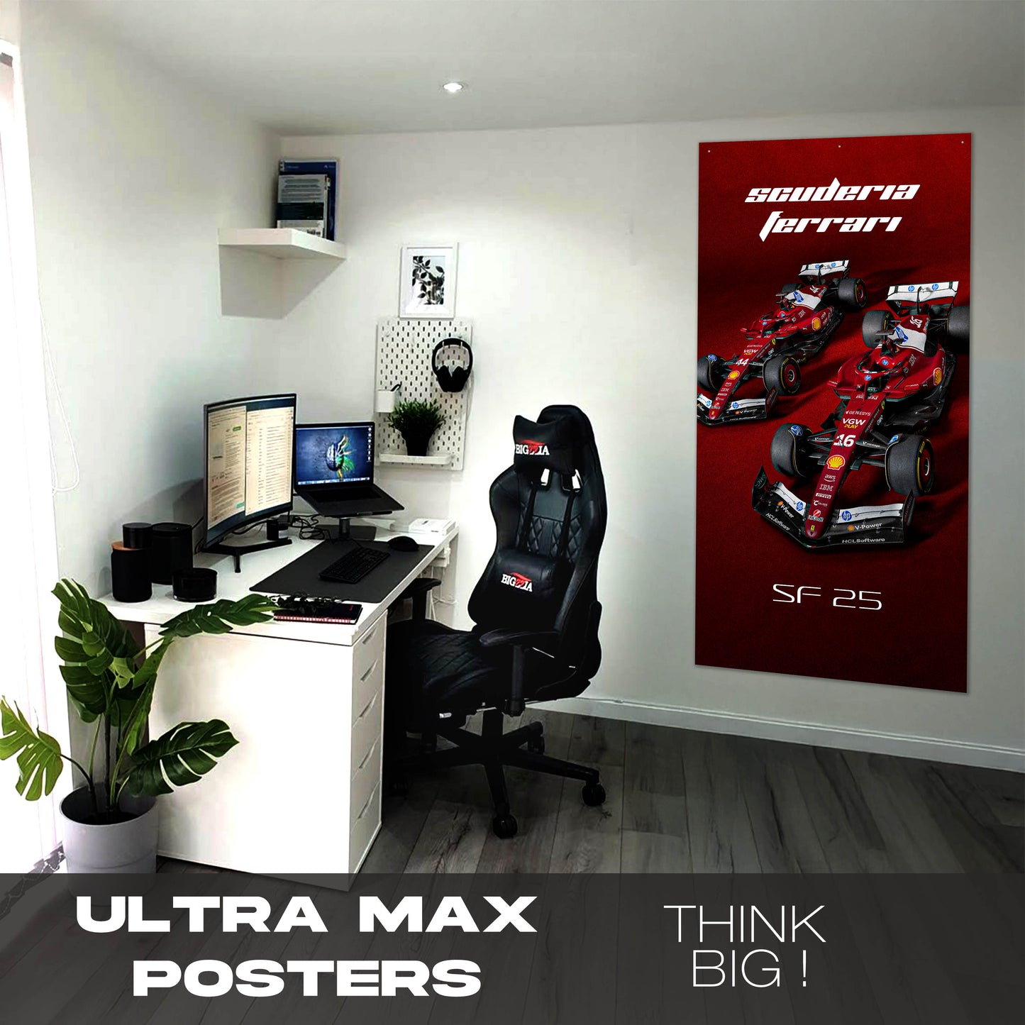 F1 Ferrari Twins - Ultra Max Poster