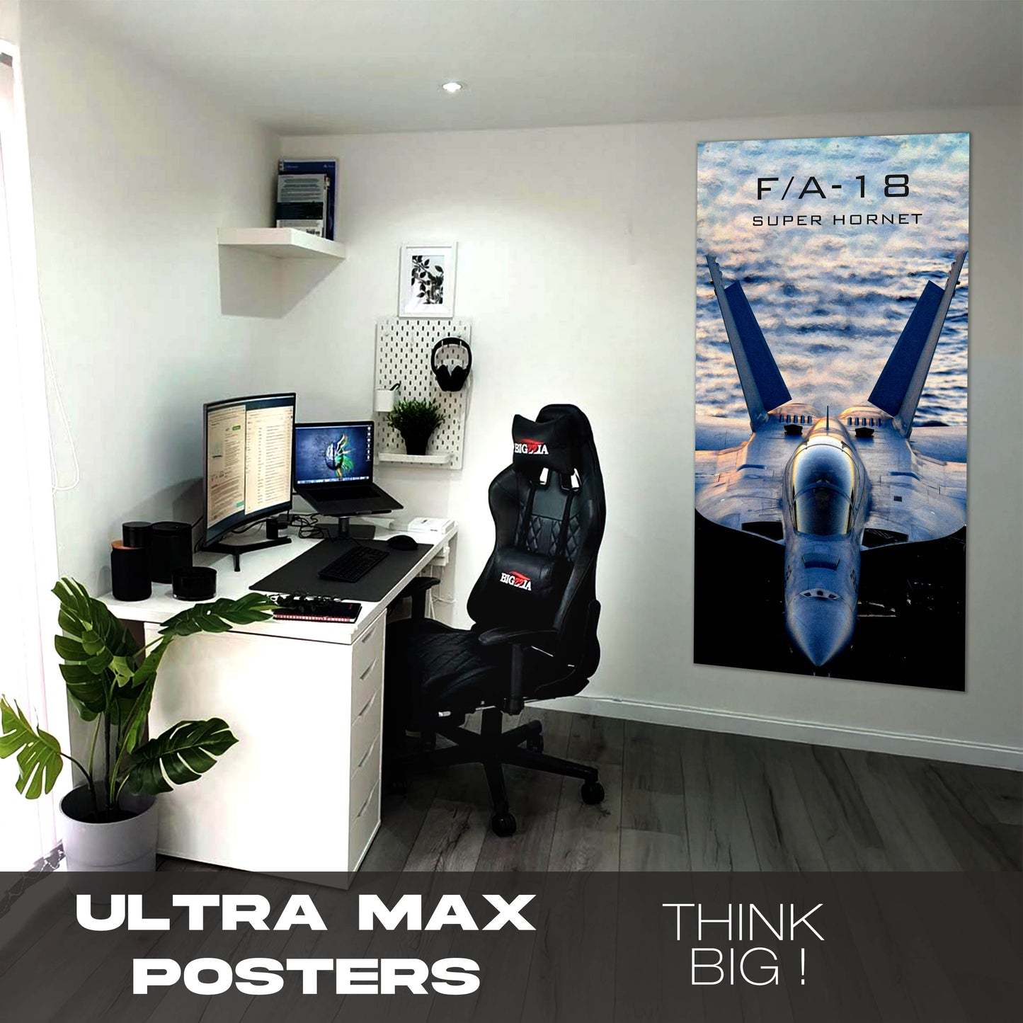 Fighter Jet F18/A - Ultra Max Poster