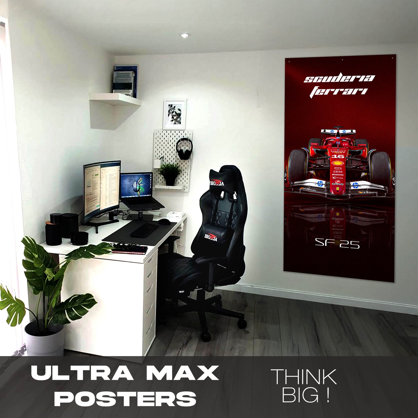 F1 Scuderia Ferrari SF25 - Ultra Max Poster