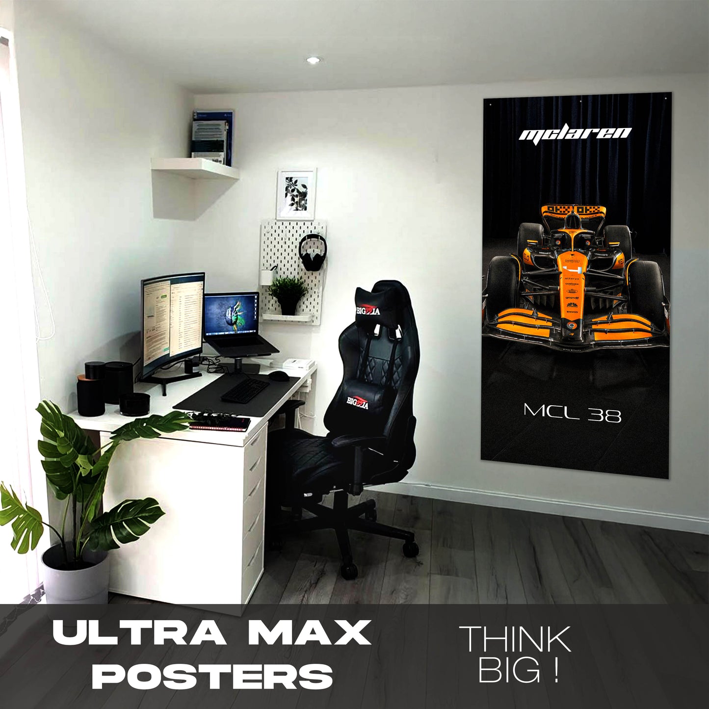 McLaren MCL38 - Ultra Max Poster