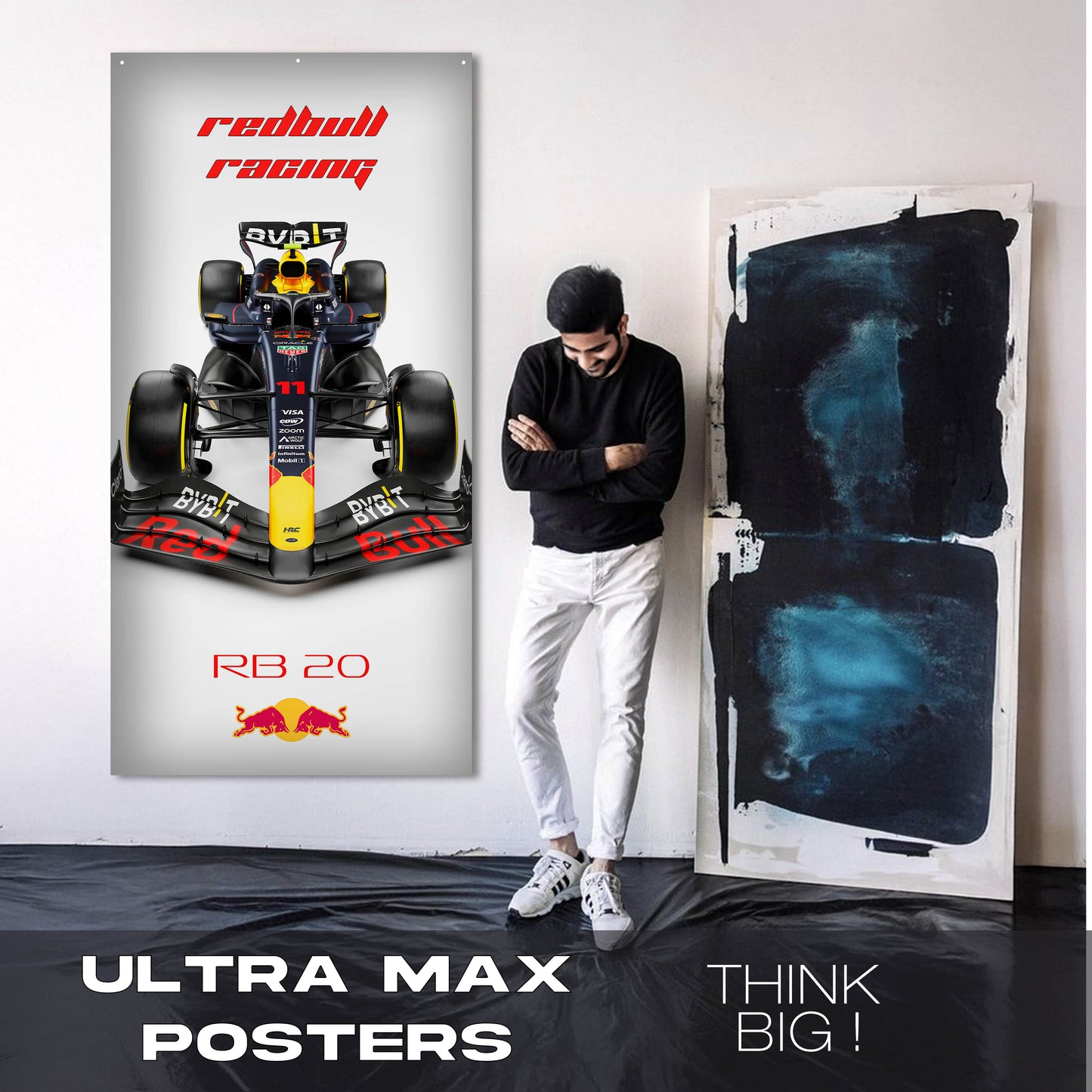 F1 RedBull RB20 - Ultra Max Poster
