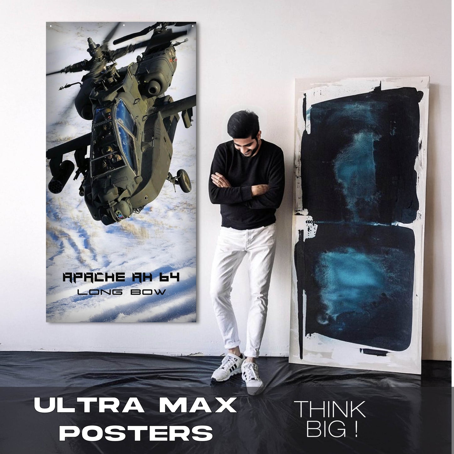 Apache AH64 - Ultra Max Poster