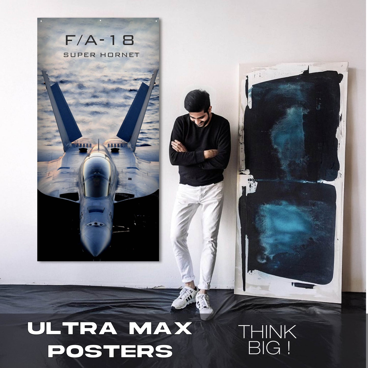 Fighter Jet F18/A - Ultra Max Poster