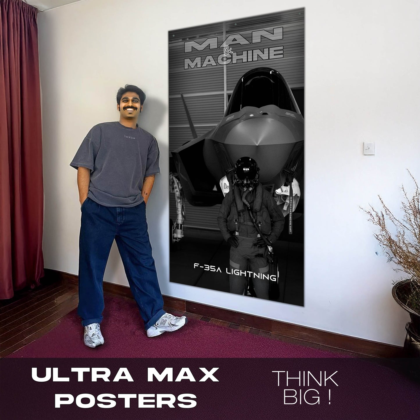 F35A Lightning - Ultra Max Poster