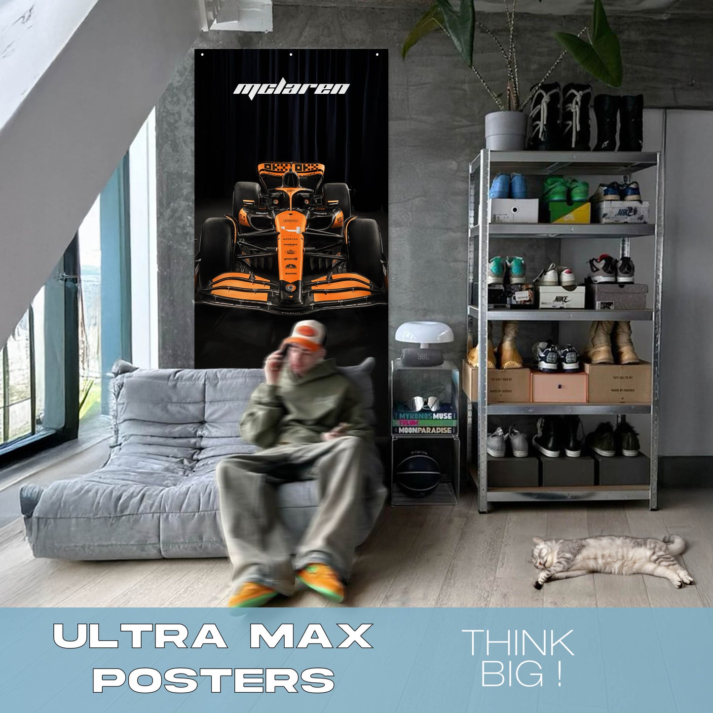 McLaren MCL38 - Ultra Max Poster