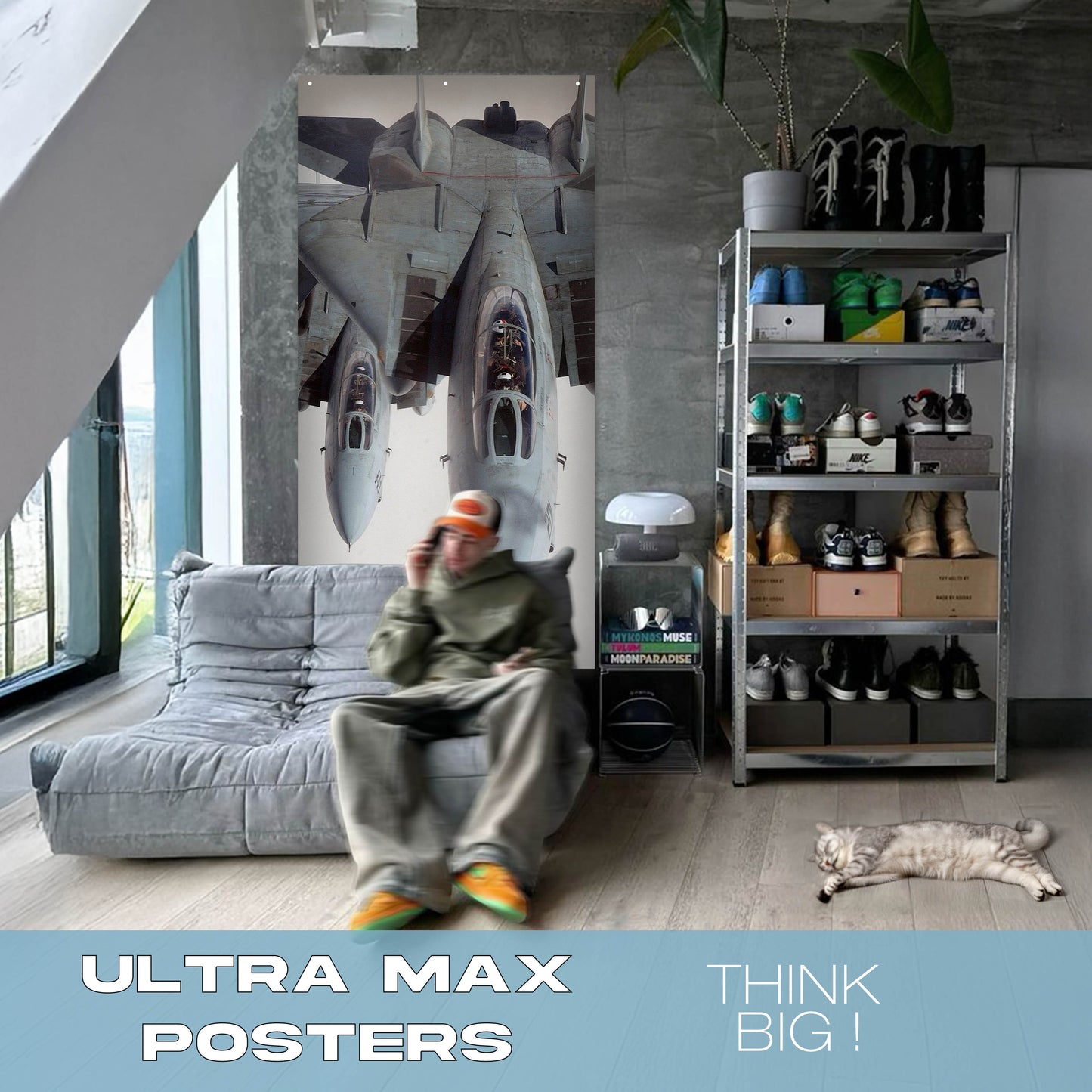 Fighter Jet F14 - Ultra Max Poster