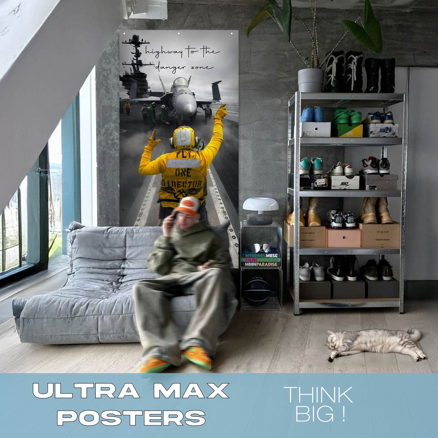 Highway to Danger Zone - Ultra Max Poster