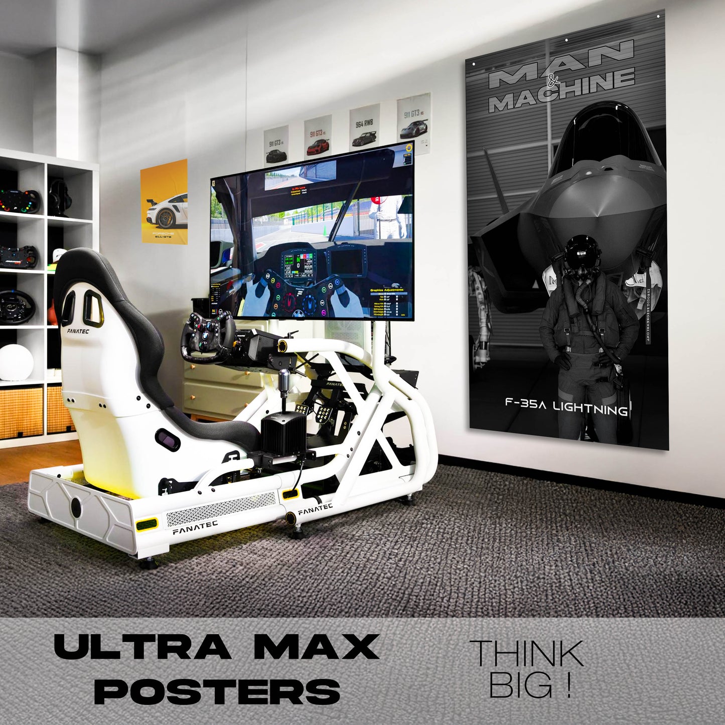 F35A Lightning - Ultra Max Poster