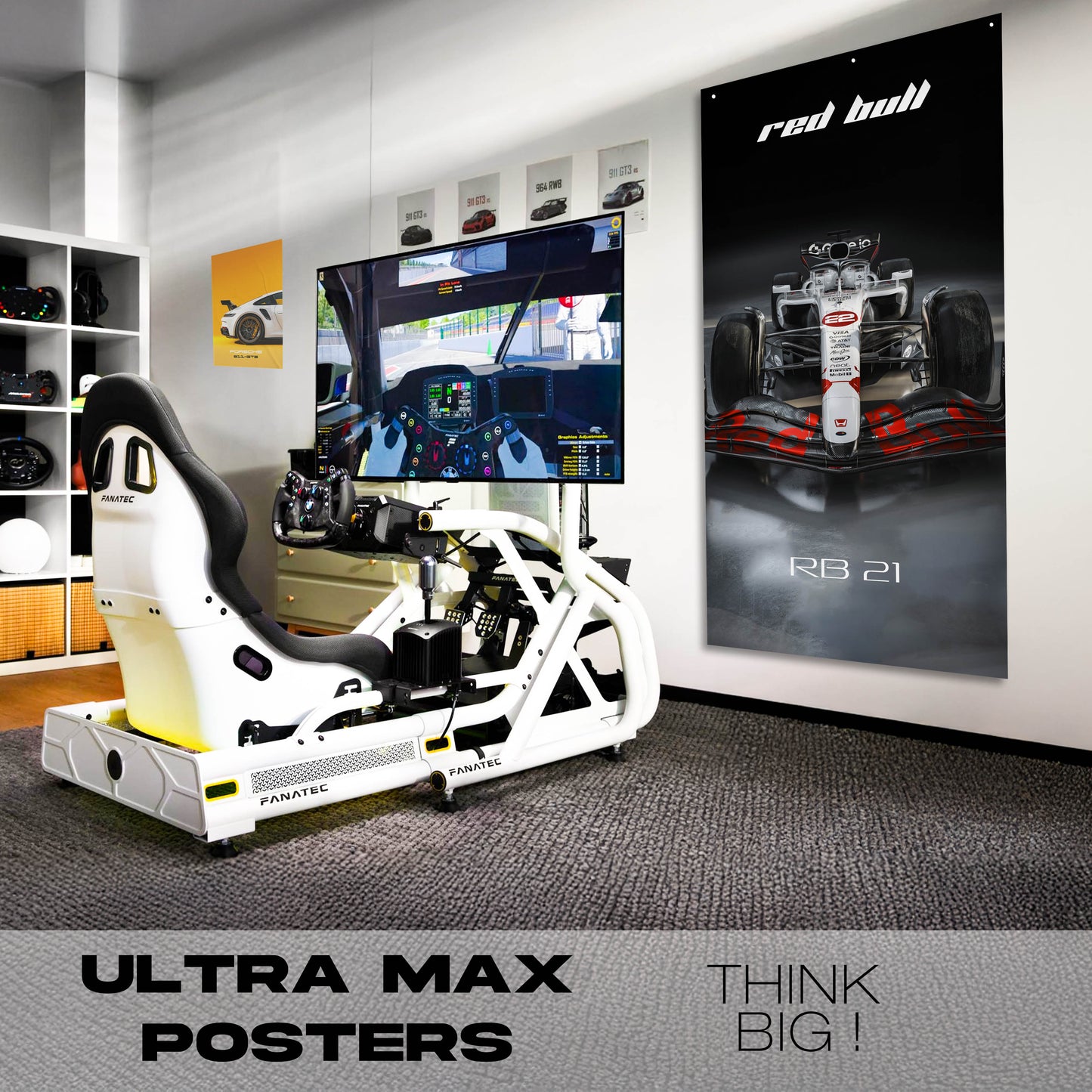 F1 Reb Bull RB21 #22 - Ultra Max Poster