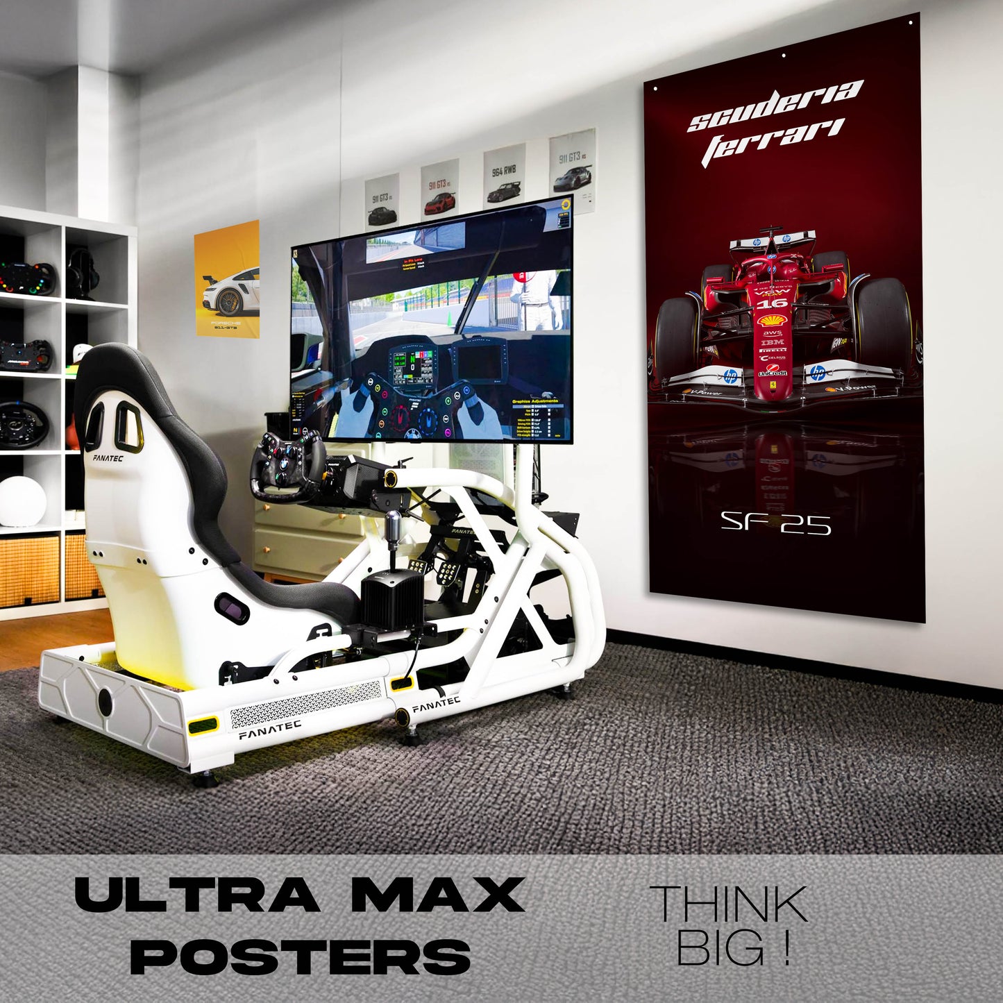 F1 Scuderia Ferrari SF25 - Ultra Max Poster