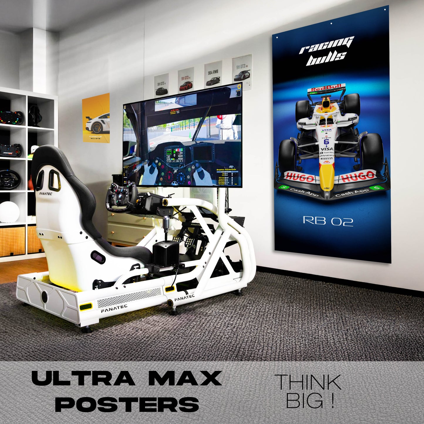 F1 Racing Bulls RB02 - Ultra Max Poster