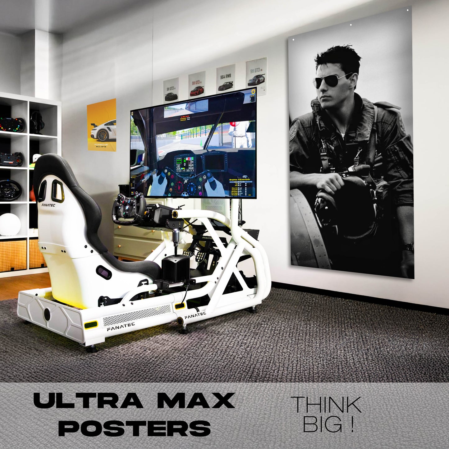 Topgun Classic Pose - Ultra Max Poster
