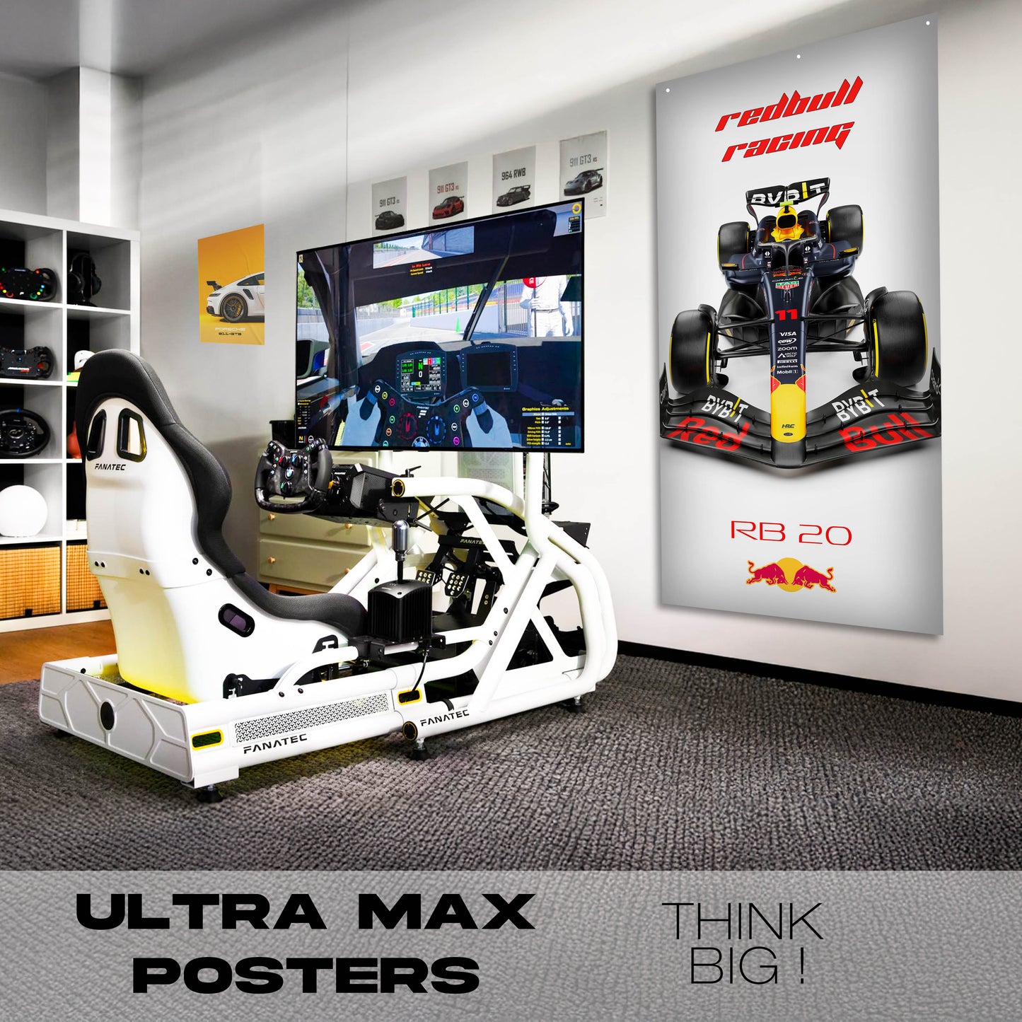 F1 RedBull RB20 - Ultra Max Poster