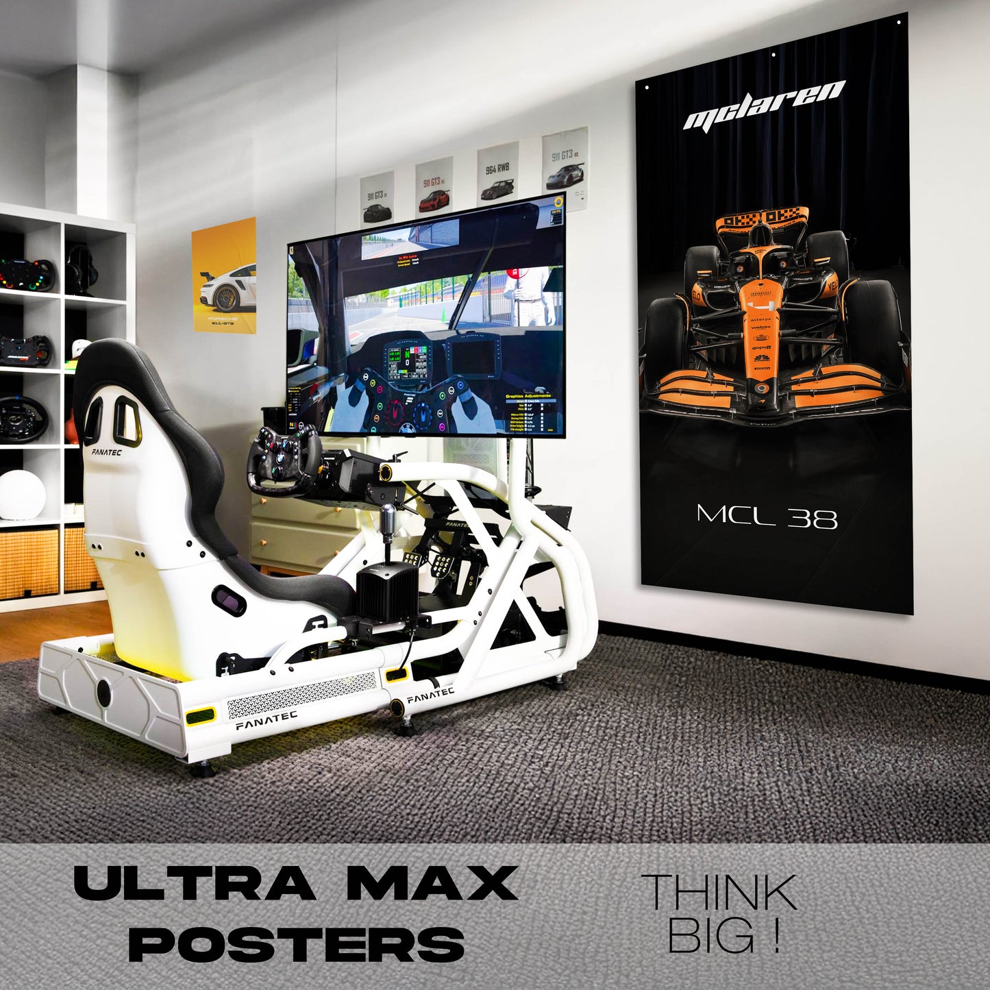 McLaren MCL38 - Ultra Max Poster