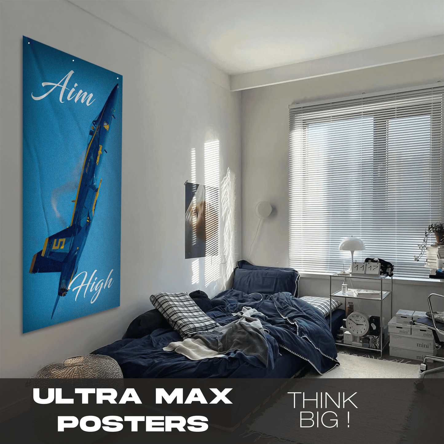 Aim High Blue angel- Ultra Max Poster