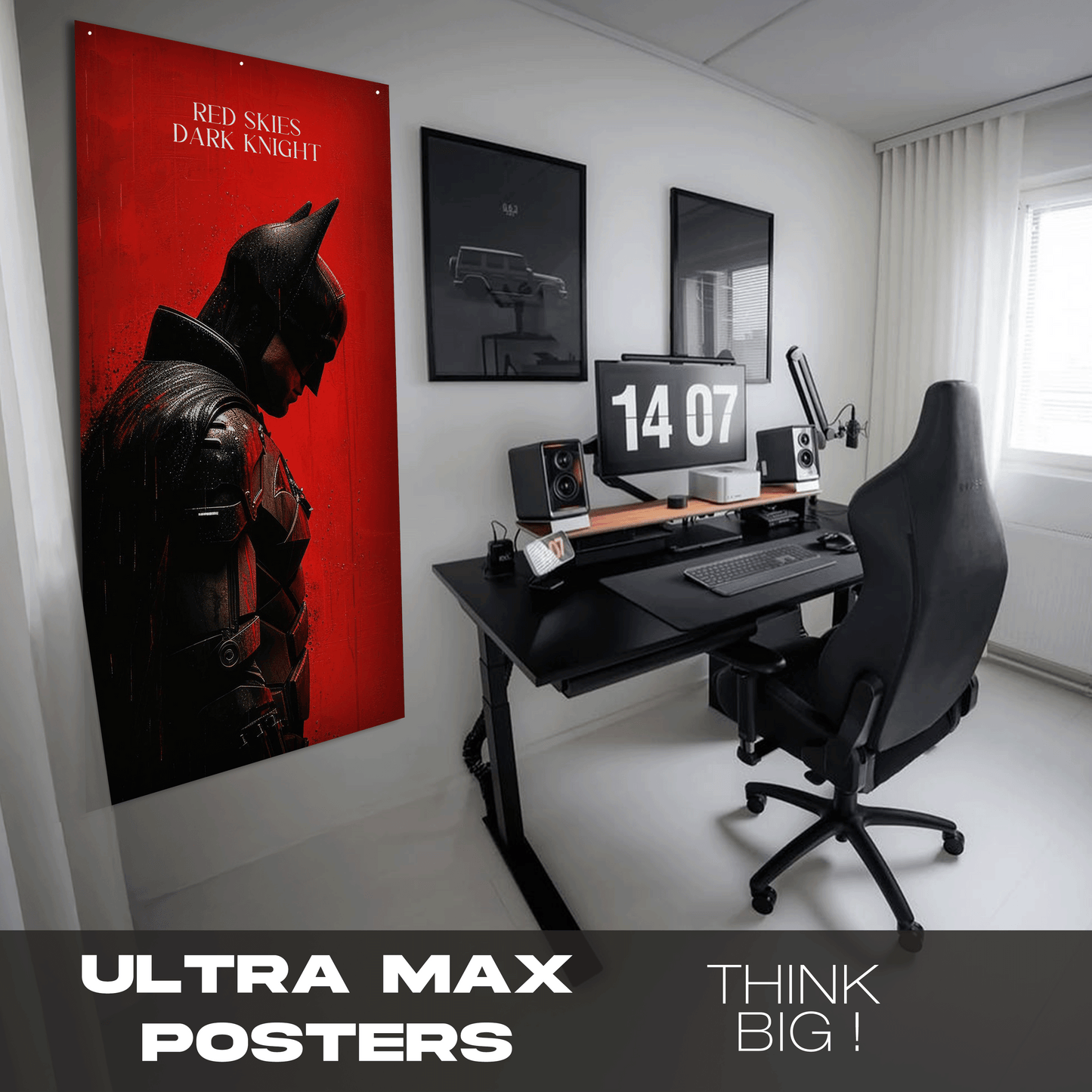 Batman Crimson Red - Ultra Max Poster