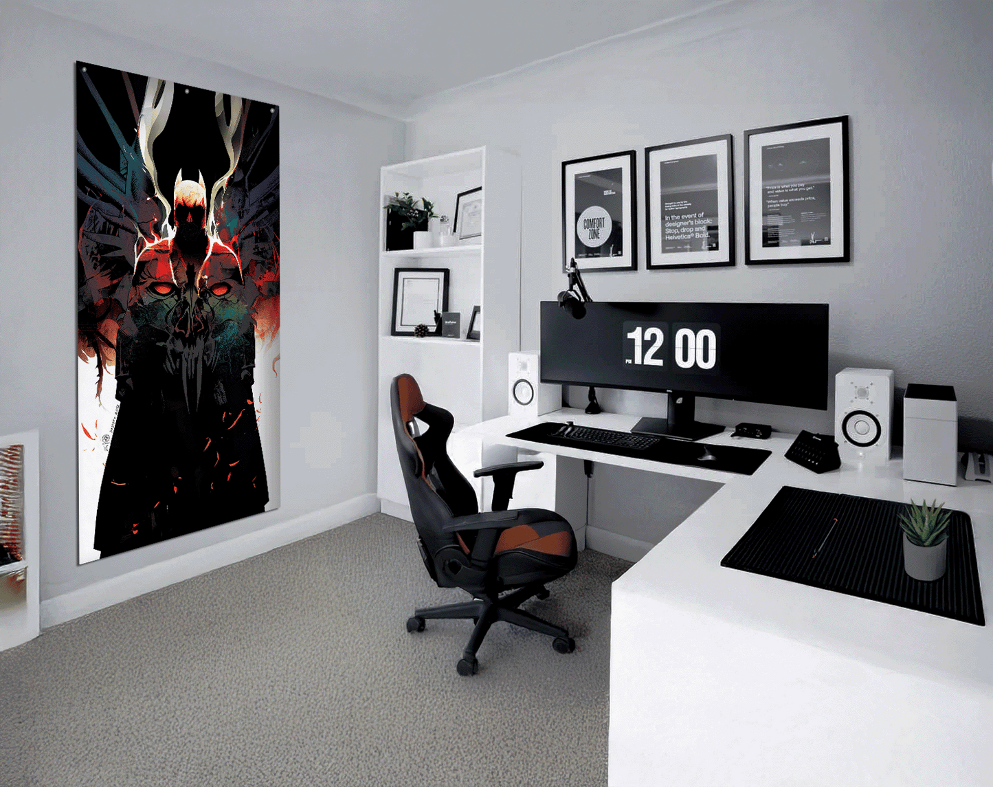 Batman DC illustration - Ultra Max Poster