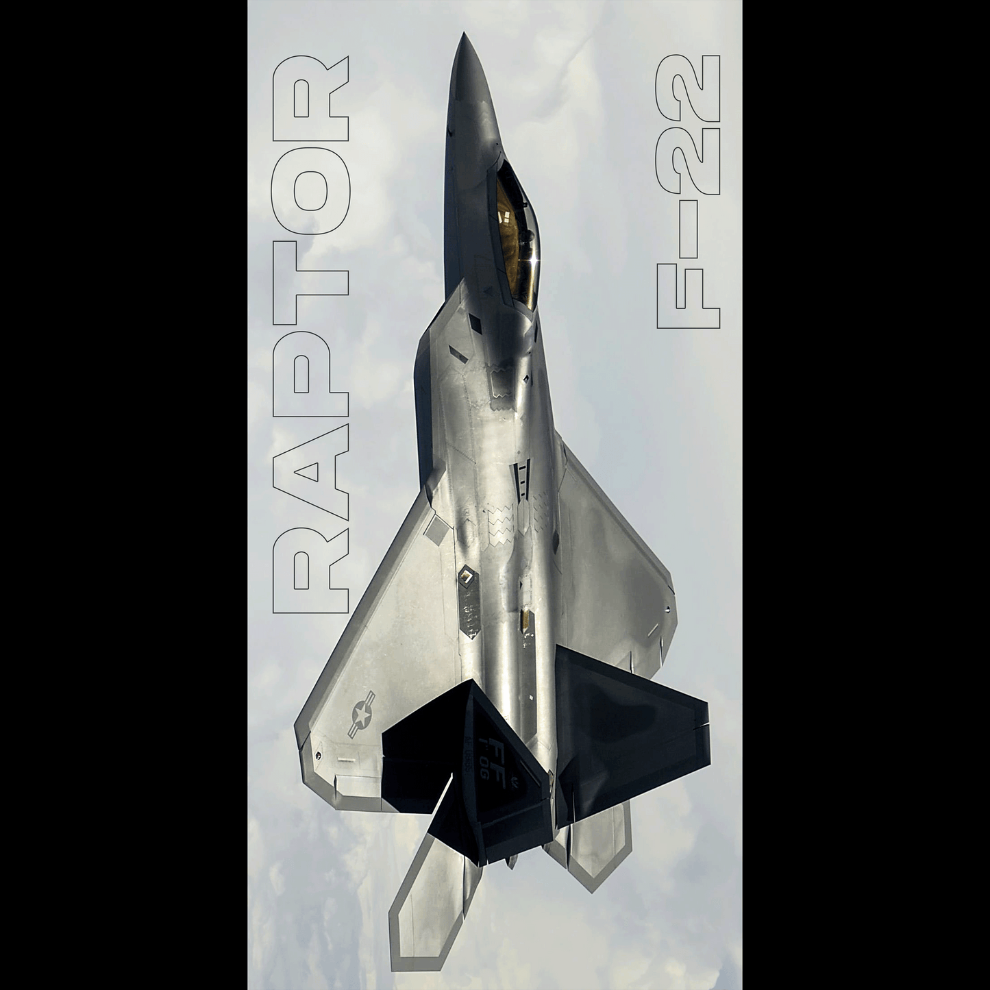 Fighter Jet F22 Raptor - Ultra Max Poster