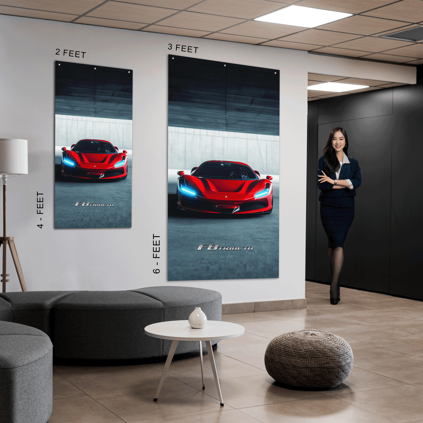 Ferrari F8 - Ultra Max Poster