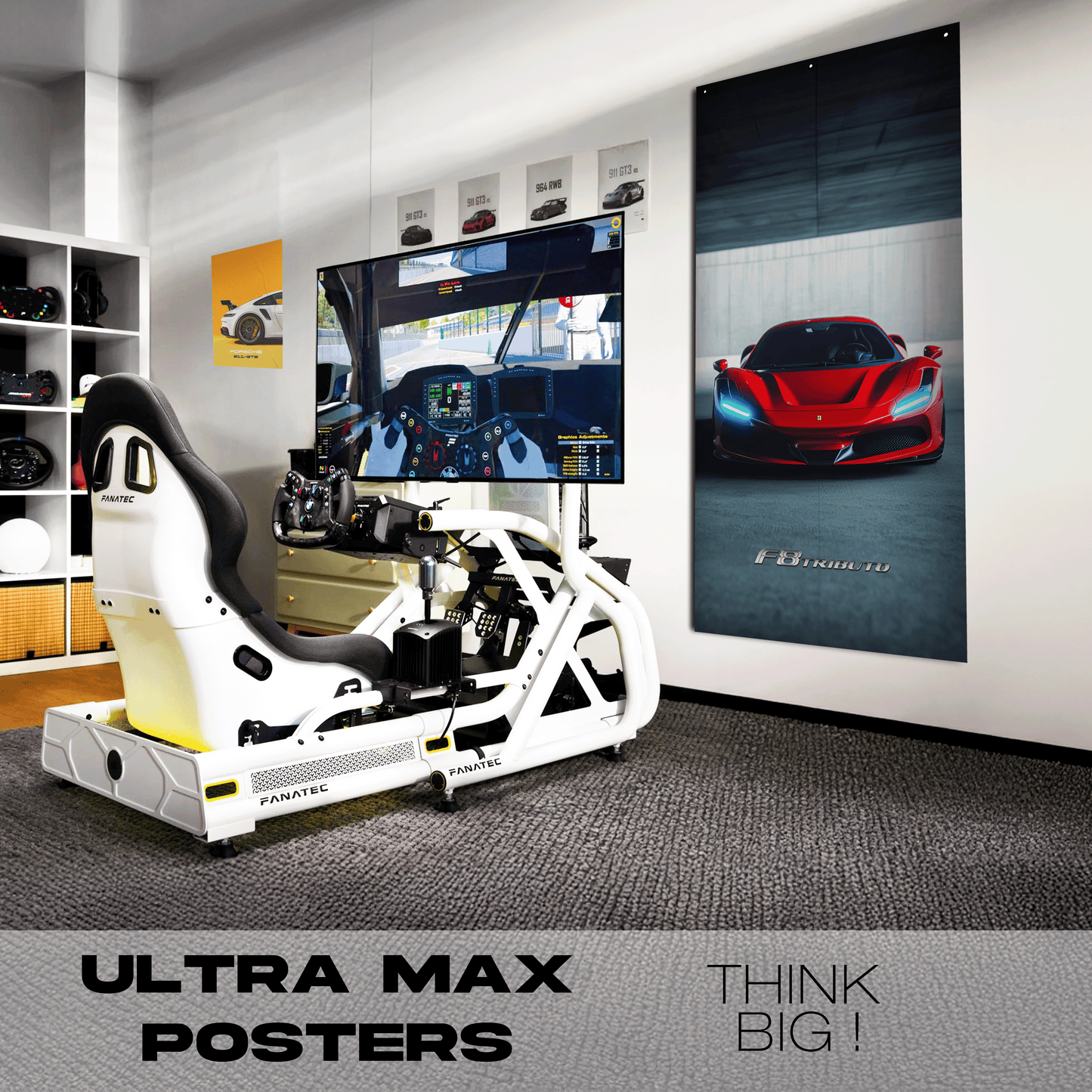 Ferrari F8 - Ultra Max Poster