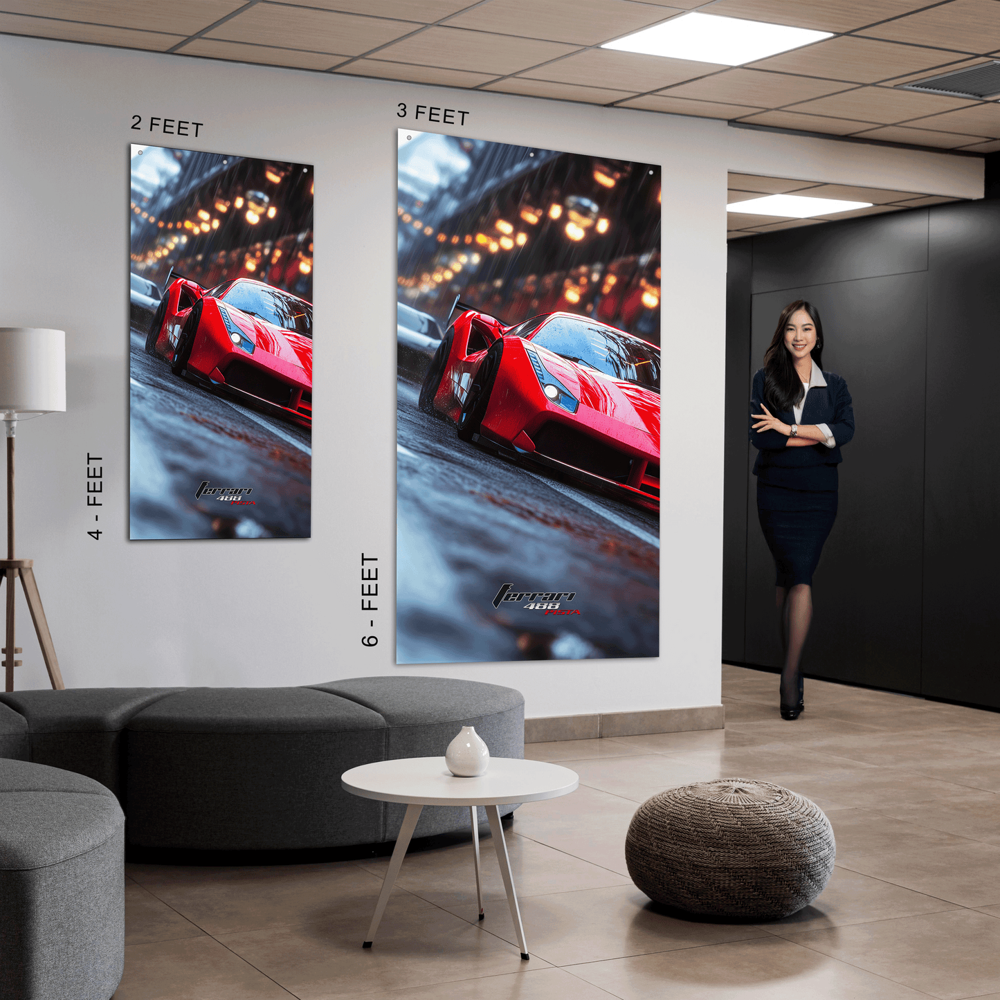 Ferrari 488 - Ultra Max Poster