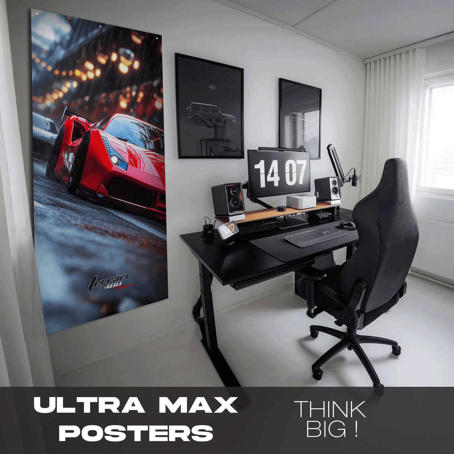 Ferrari 488 - Ultra Max Poster