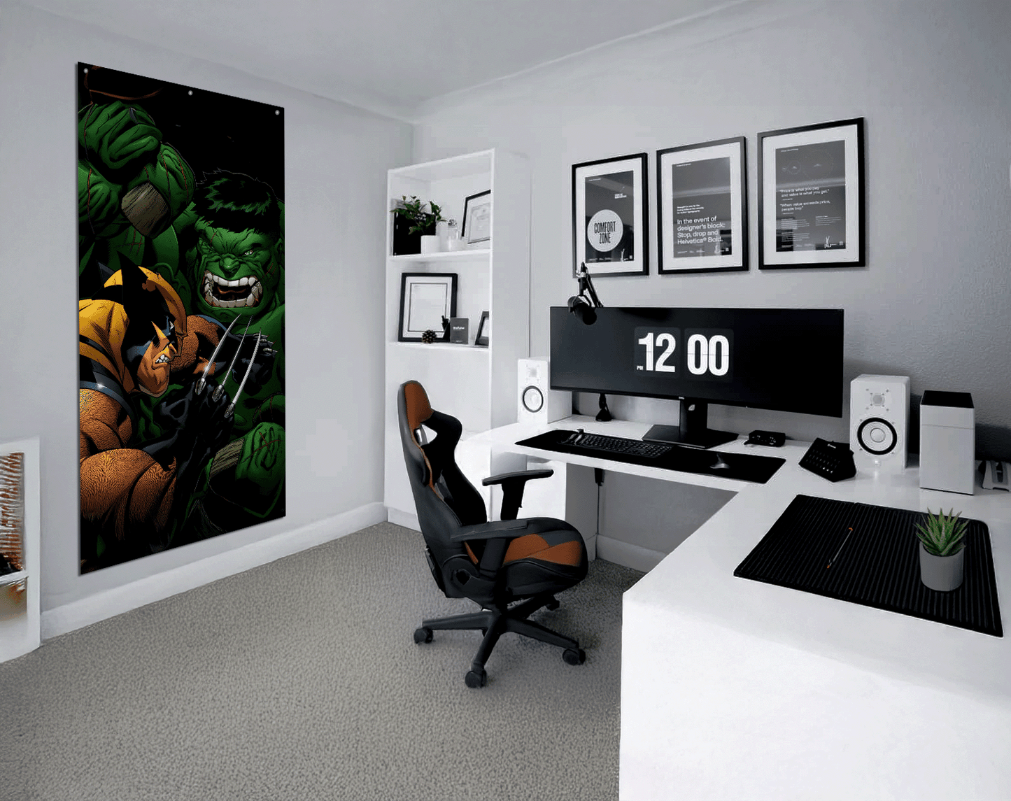 Hulk vs Wolverine - Ultra Max Poster (Copy)