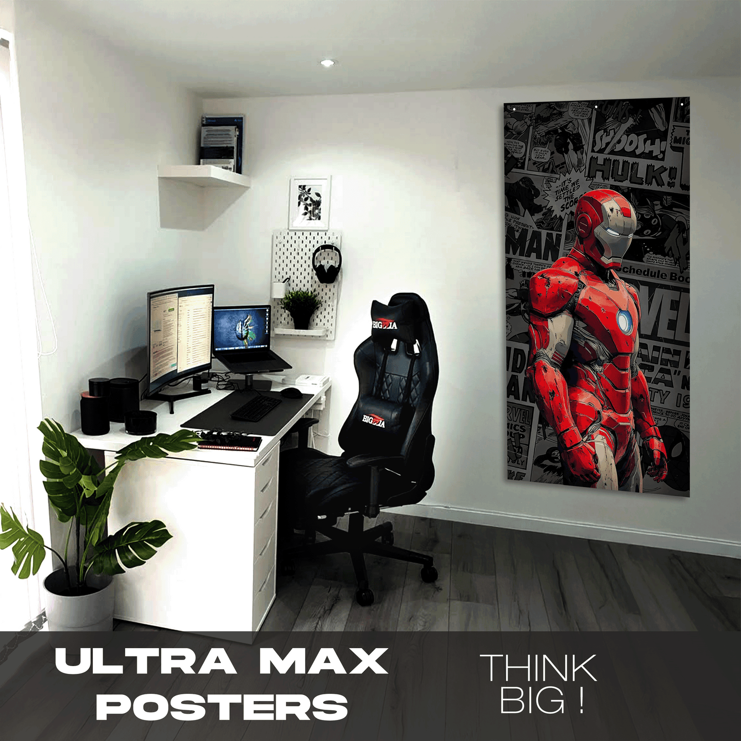 Ironman Comic - Ultra Max Poster