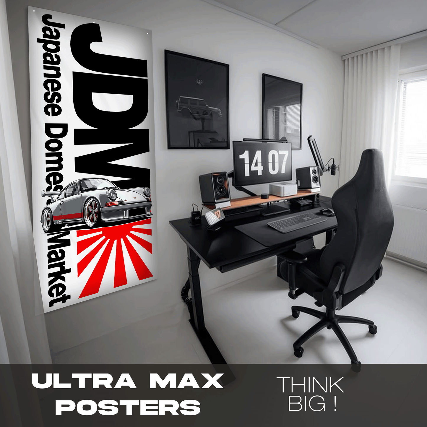 JDM Porsche Xtra - Ultra Max Poster