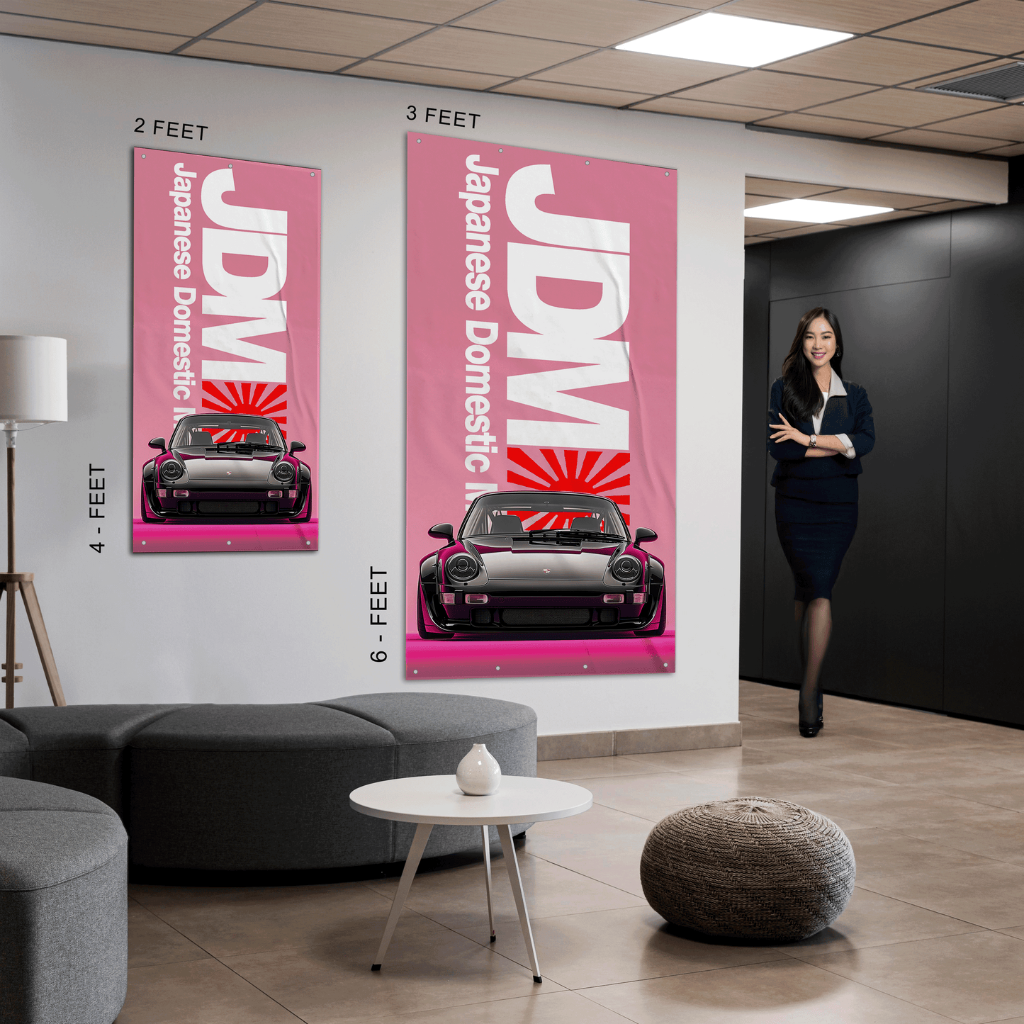 JDM Porsche - Ultra Max Poster